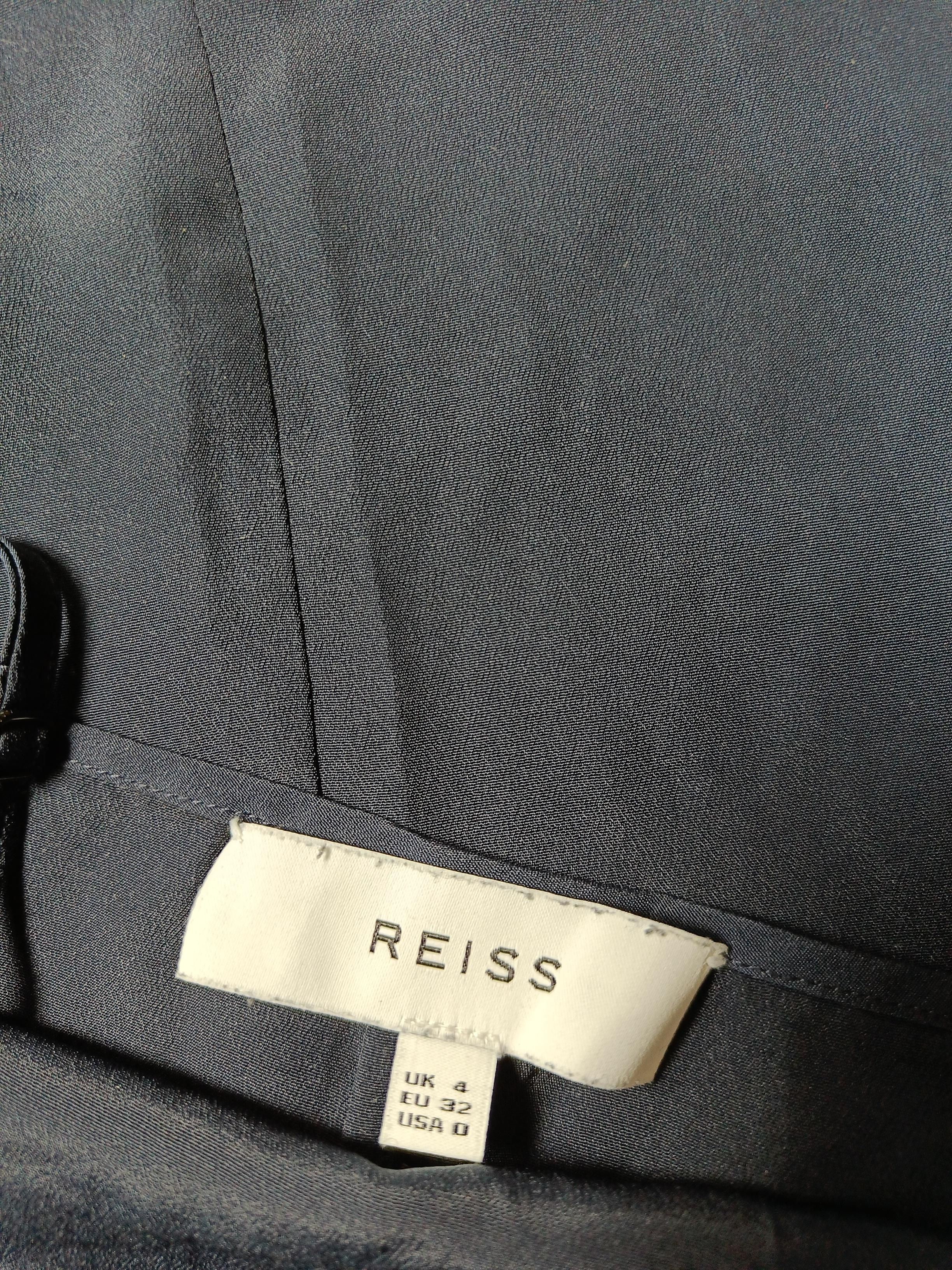 Reiss Slip Mini Dress UK4 in Blue - Image 5