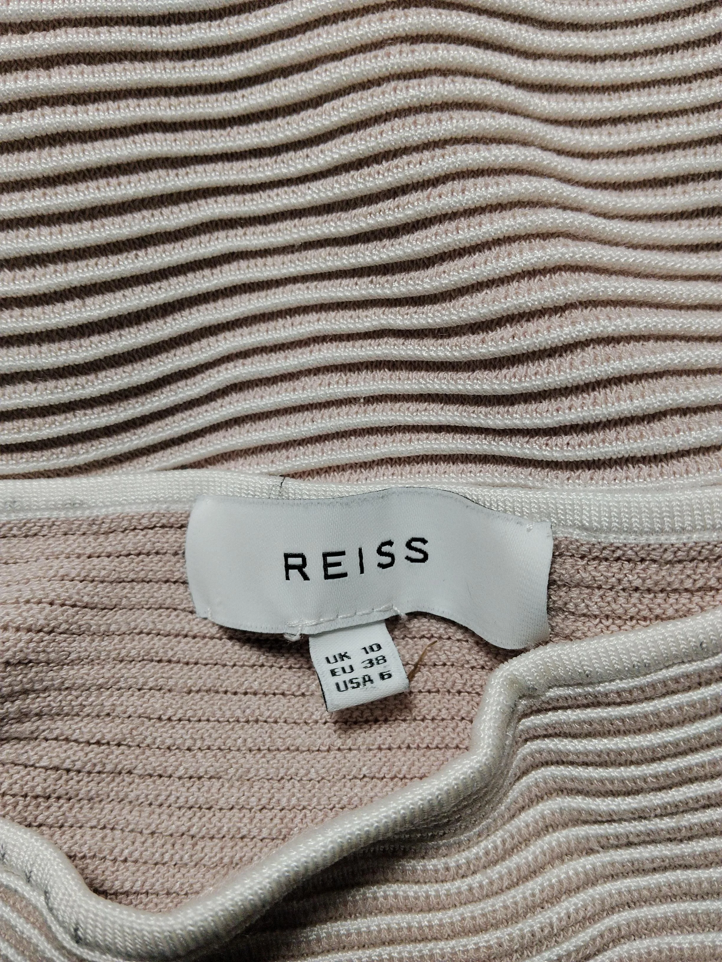 Reiss T-Shirt Midi Dress UK10 in Multi - Image 5