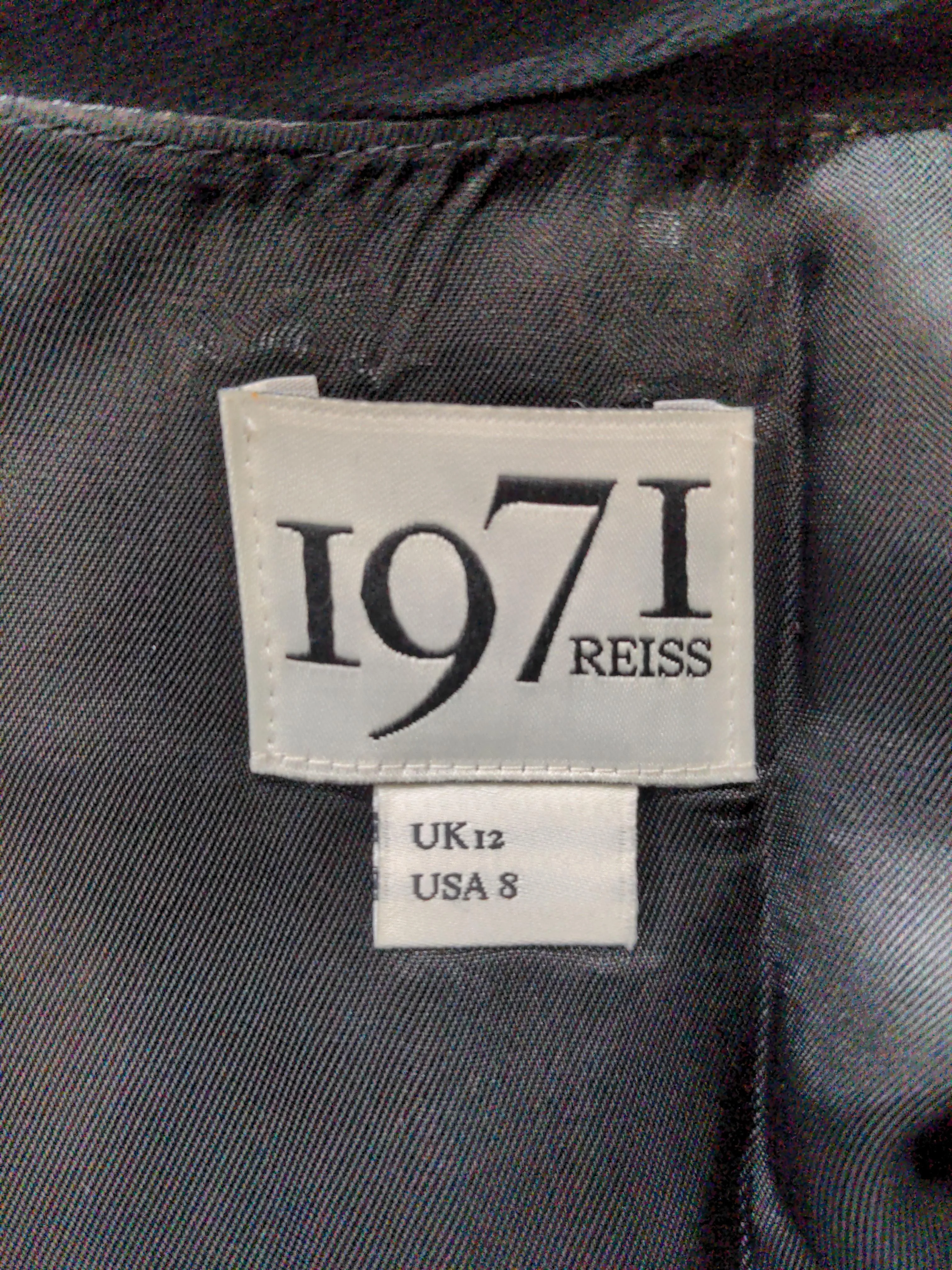 Reiss T-Shirt Midi Dress UK12 in Black - Image 5