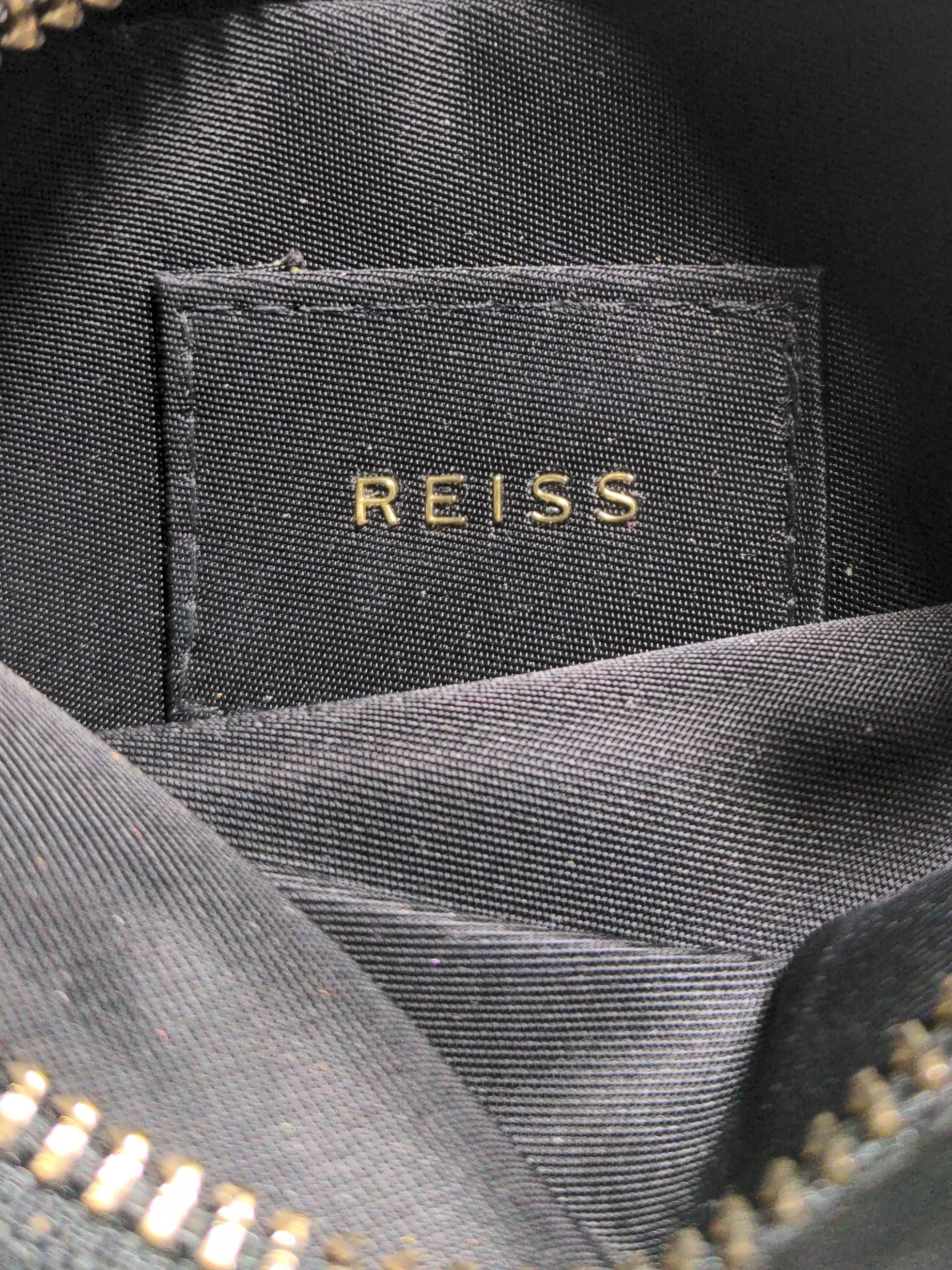 Reiss Women's Bag Black 100% Other Crossbody - Image 6