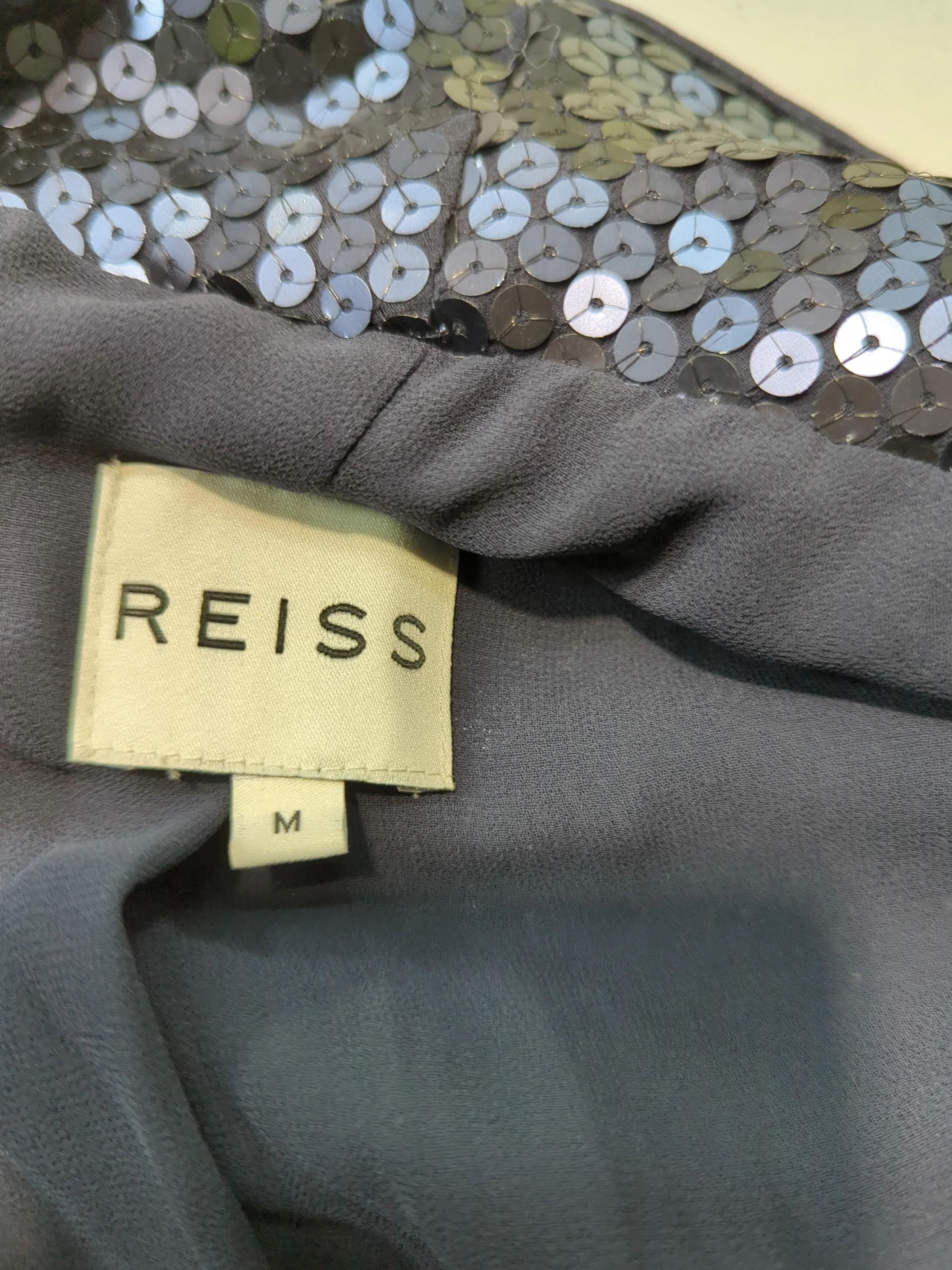 Reiss Women's Blazer M Blue 100% Polyester Overcoat - Image 5