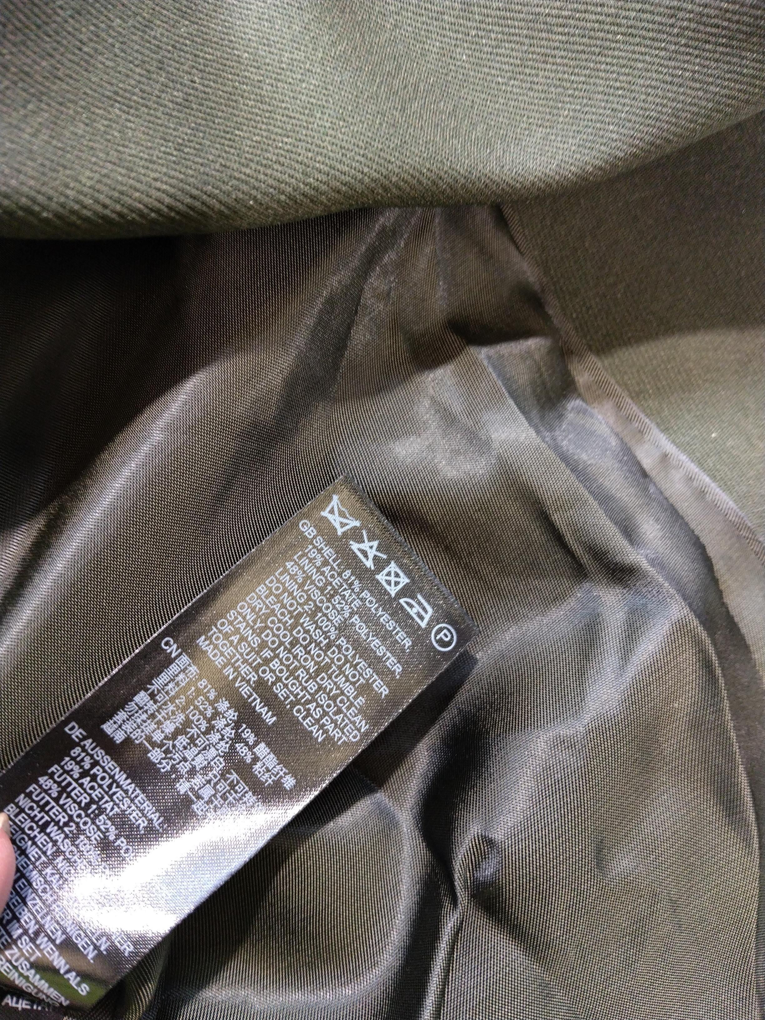 Reiss Women's Blazer UK 10 Green Polyester with Viscose Overcoat - Image 6