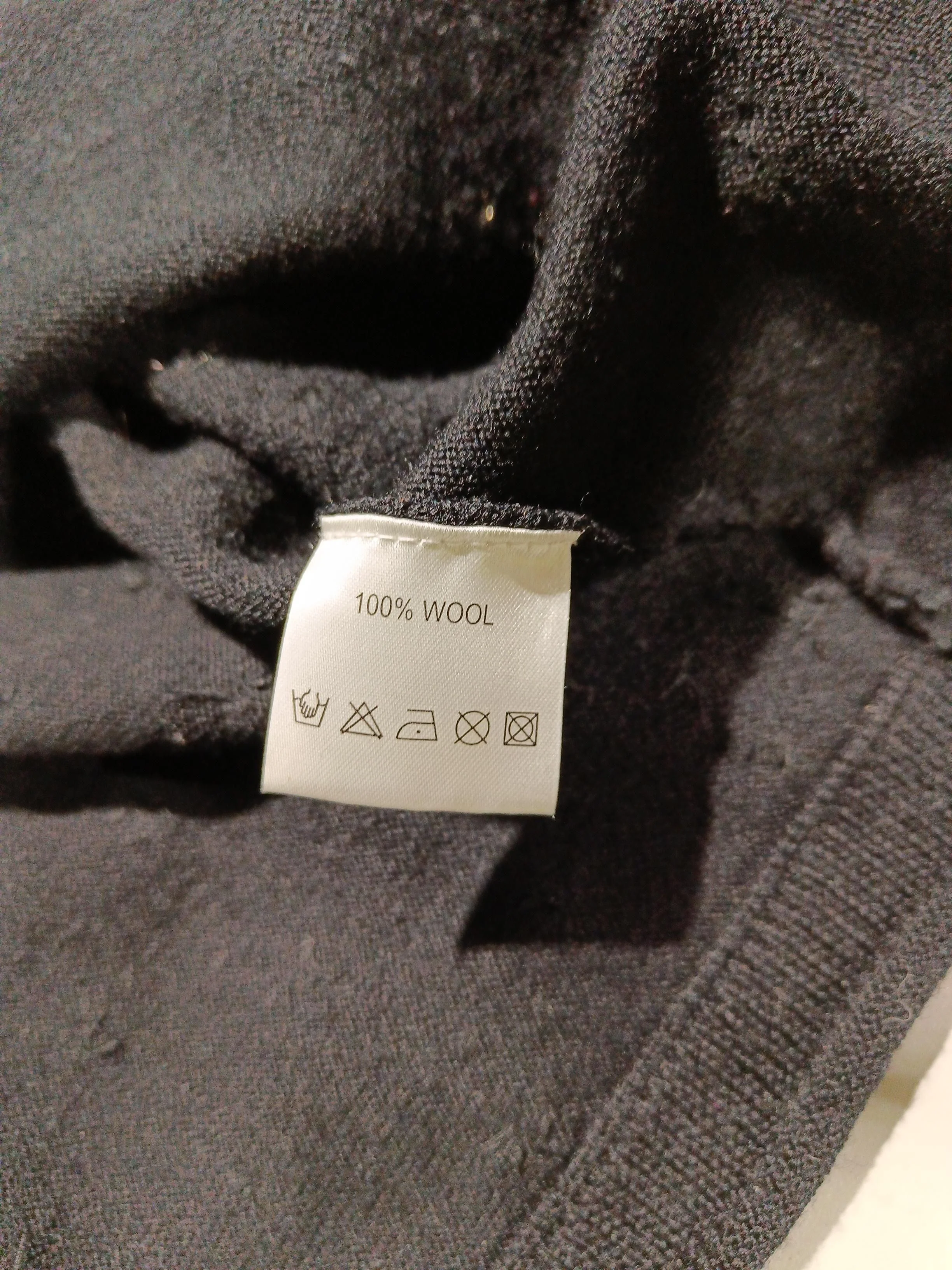 Reiss Women's Cardigan S Black 100% Wool Round Neck Cardigan - Image 6