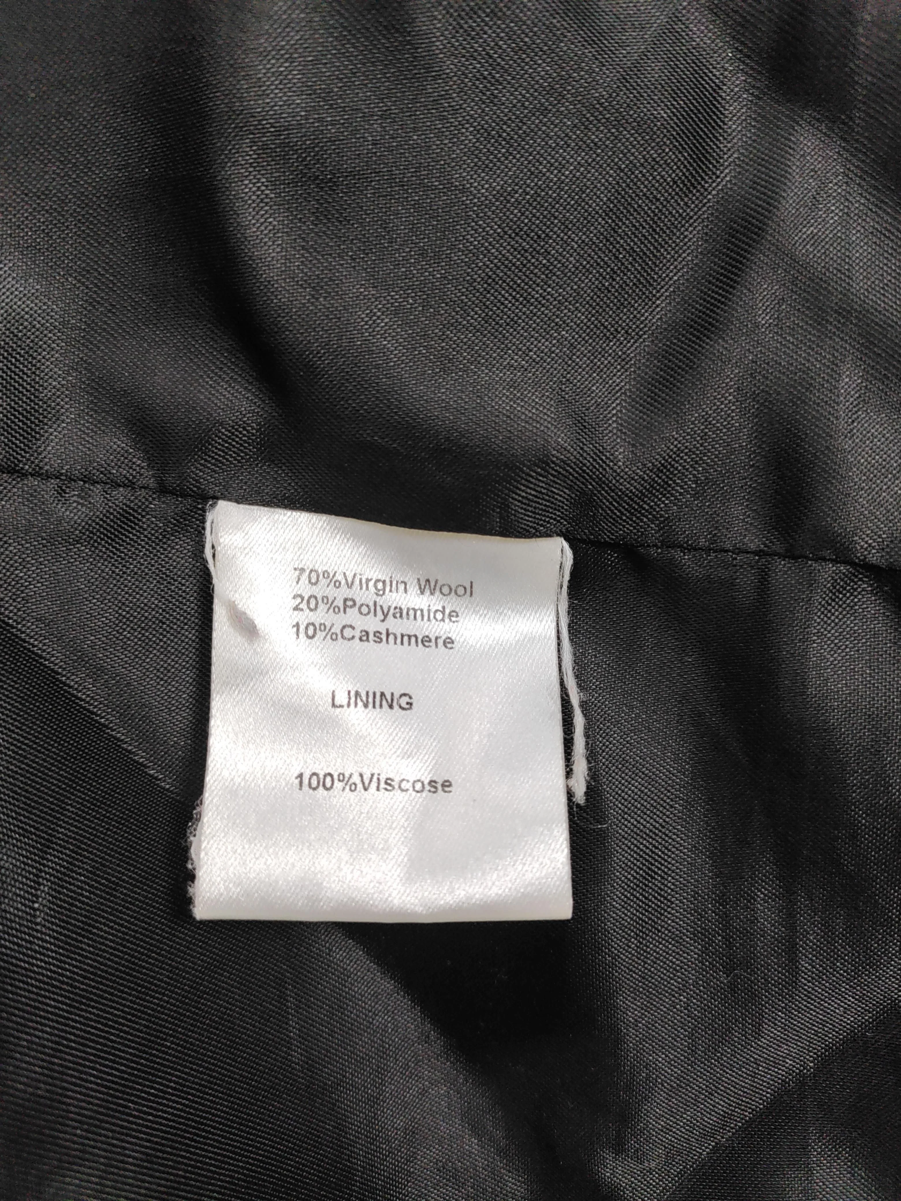 Reiss Women's Coat M Black Wool with Polyamide, Cashmere, Viscose Overcoat - Image 6