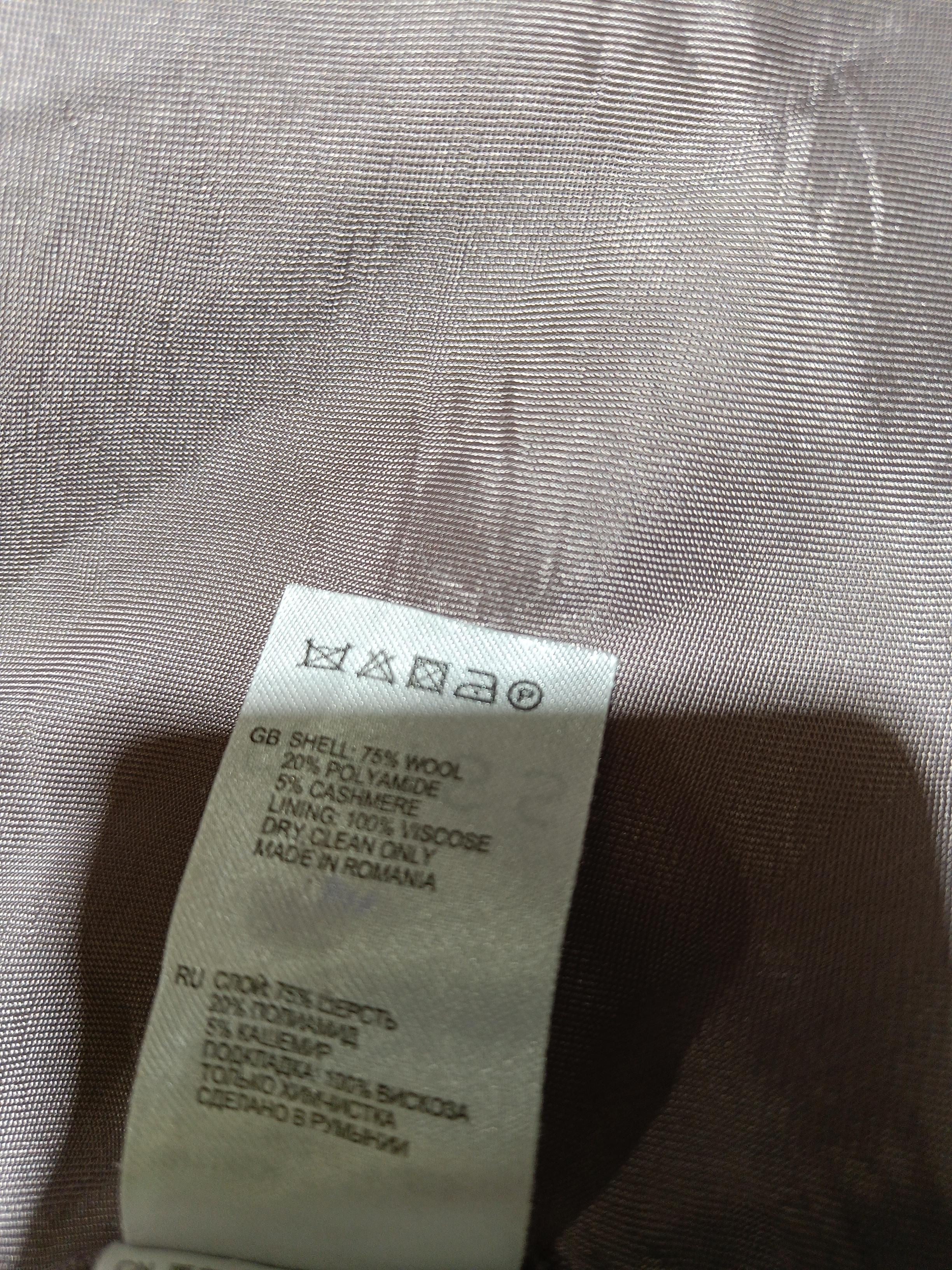 Reiss Women's Coat M Pink Wool with Polyamide, Cashmere, Viscose Overcoat - Image 6