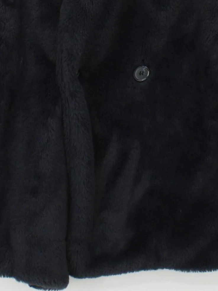 Reiss Women's Coat S Black Polyester with Cotton Puffer Jacket - Image 4