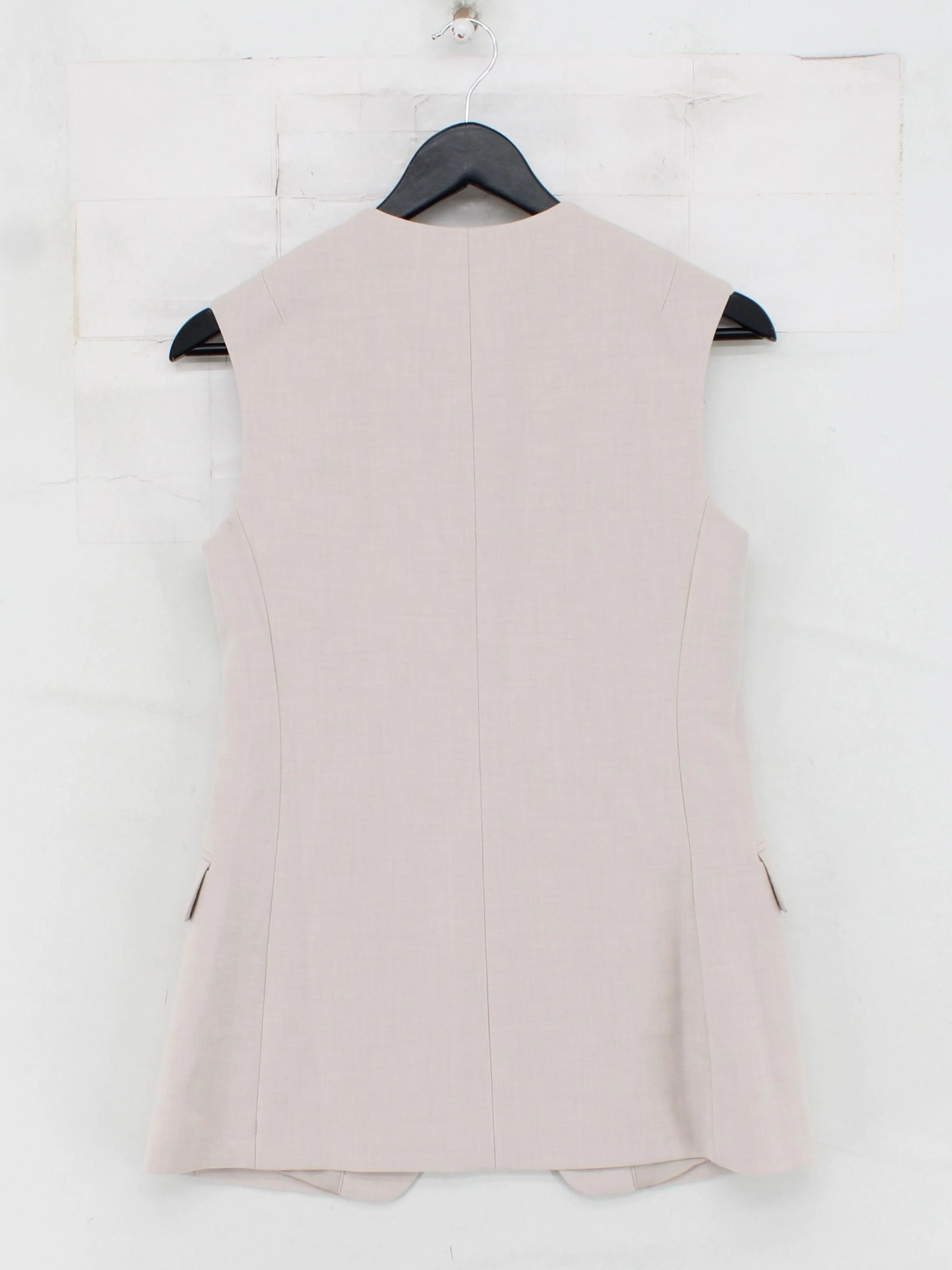 Reiss Women's Coat UK 6 Cream Polyester New with tags - Image 2