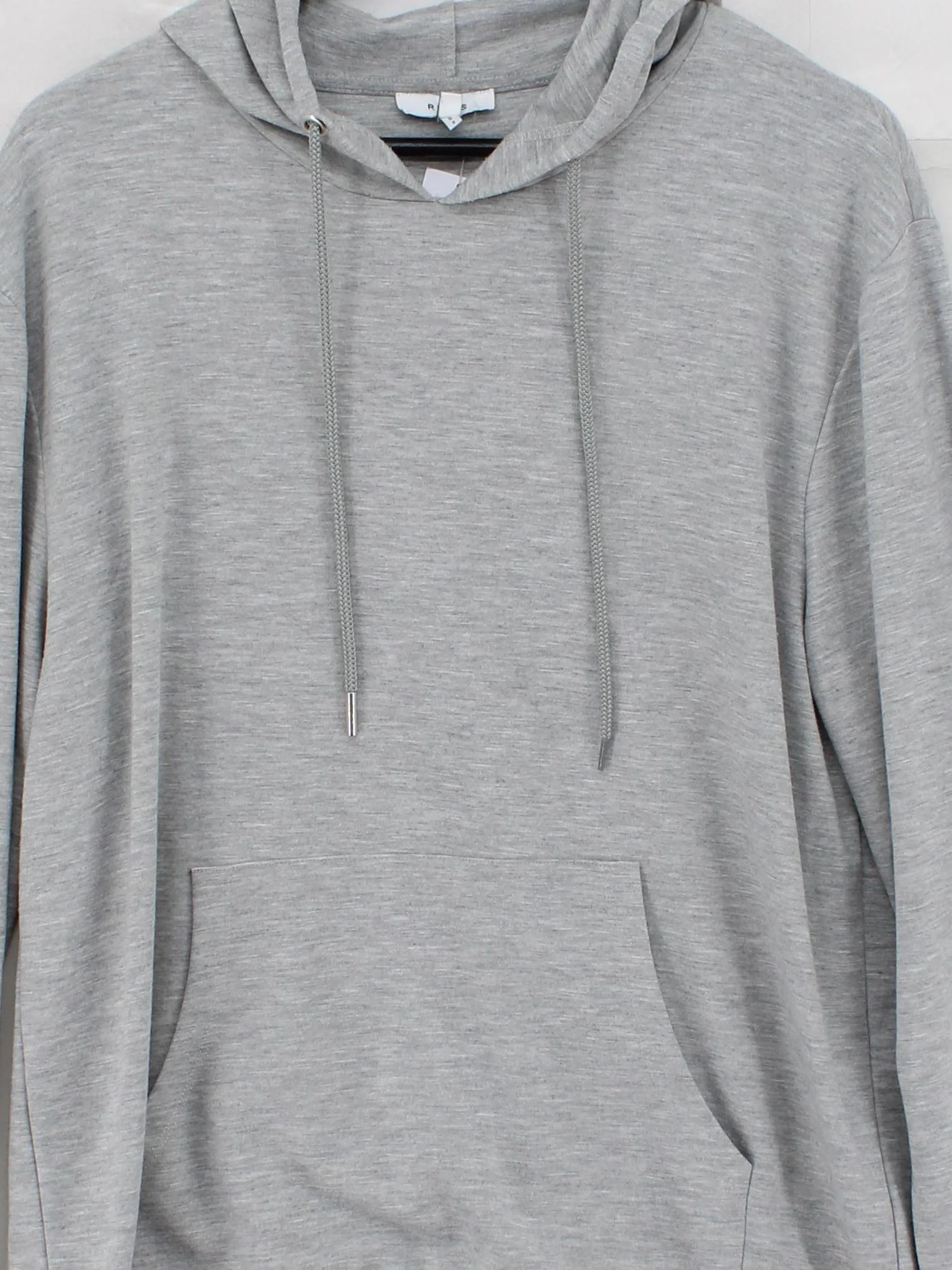 Reiss Women's Hoodie XL Grey Viscose - Image 3