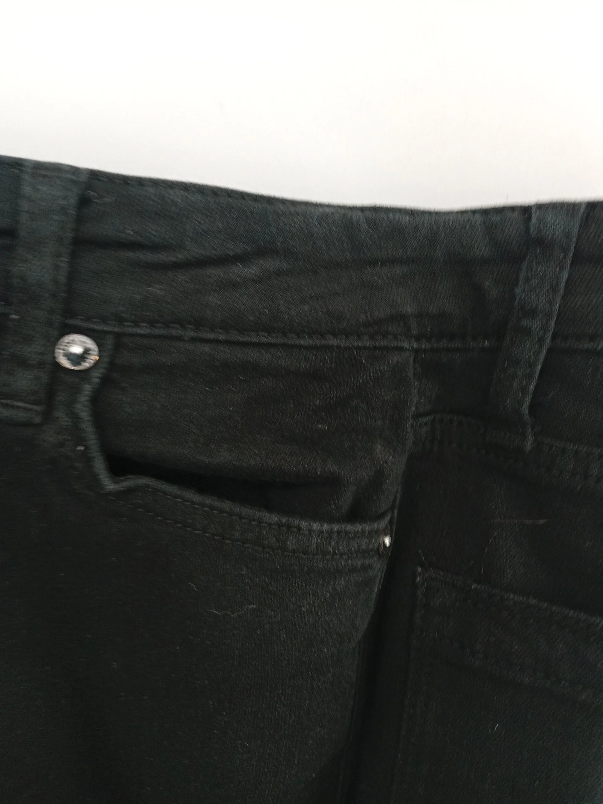 Reiss Women's Jeans W 25 in Black Viscose - Image 5