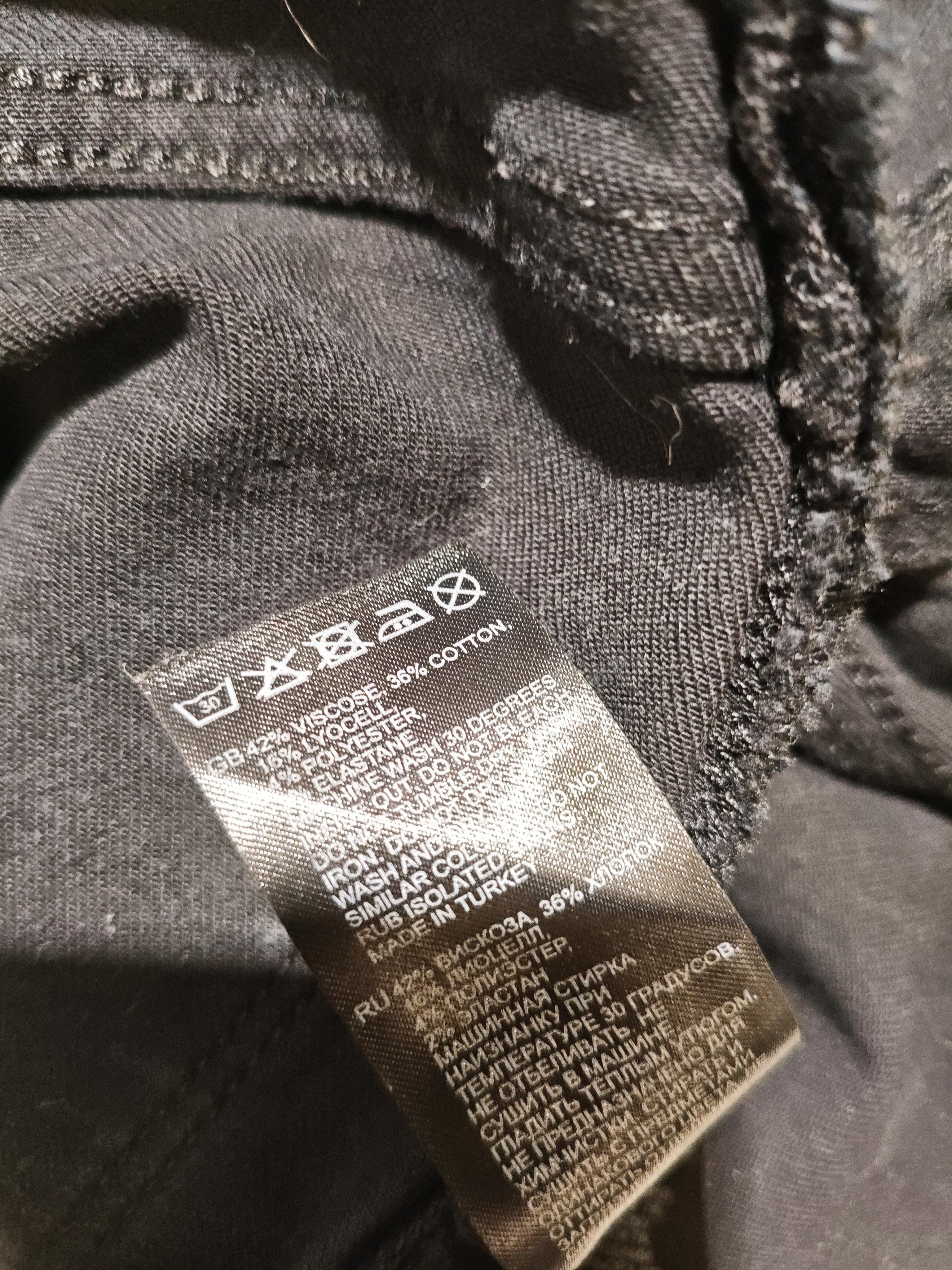 Reiss Women's Jeans W 25 in Black Viscose - Image 7