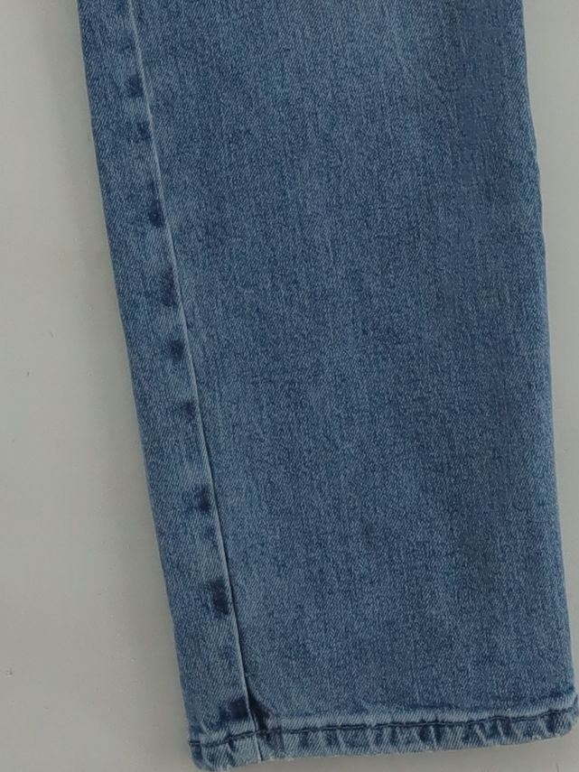 Reiss Women's Jeans W 27 in Blue Cotton with Elastane Straight - Image 4
