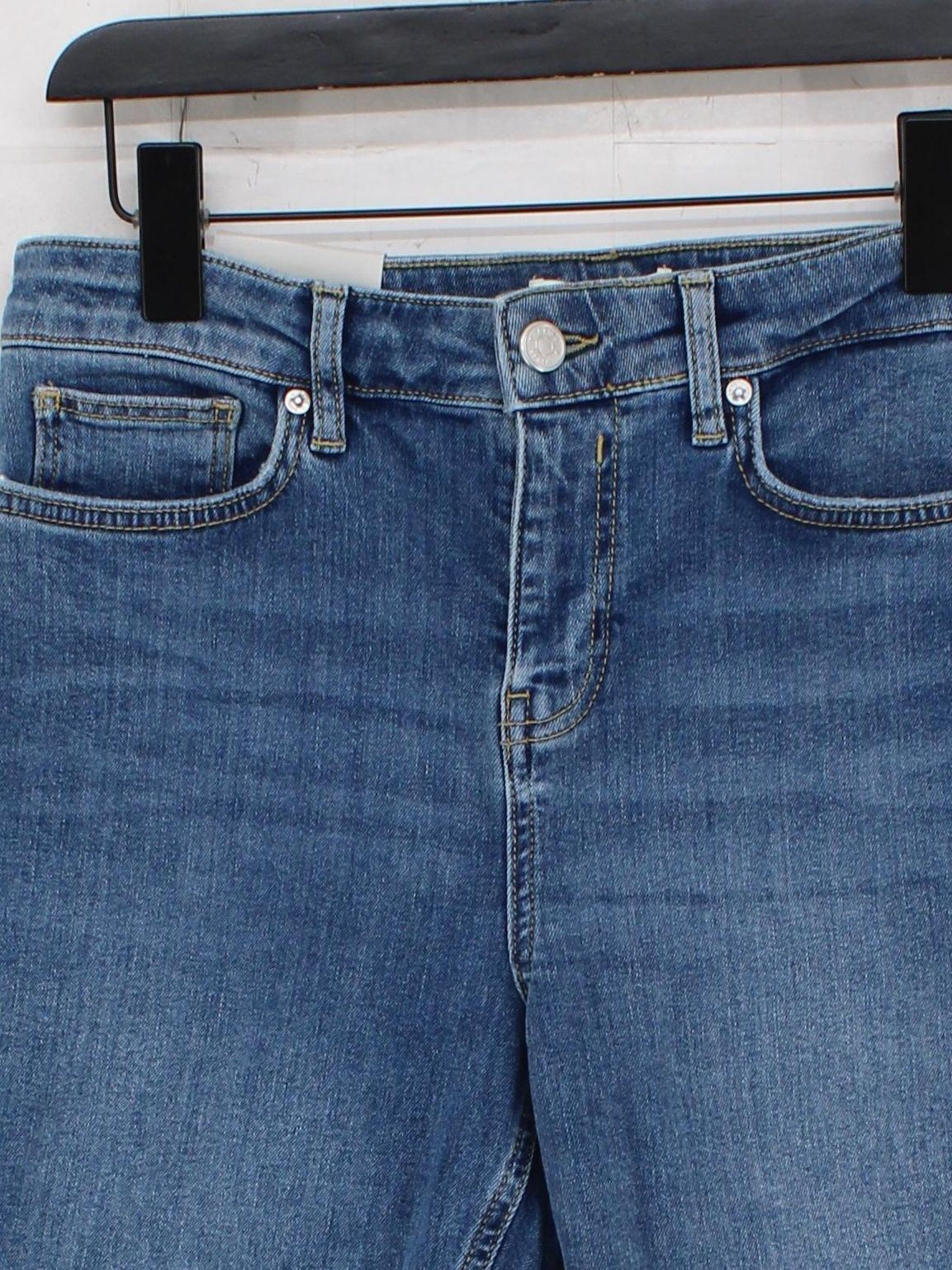 Reiss Women's Jeans W 30 in Blue Cotton with Elastane Skinny - Image 3