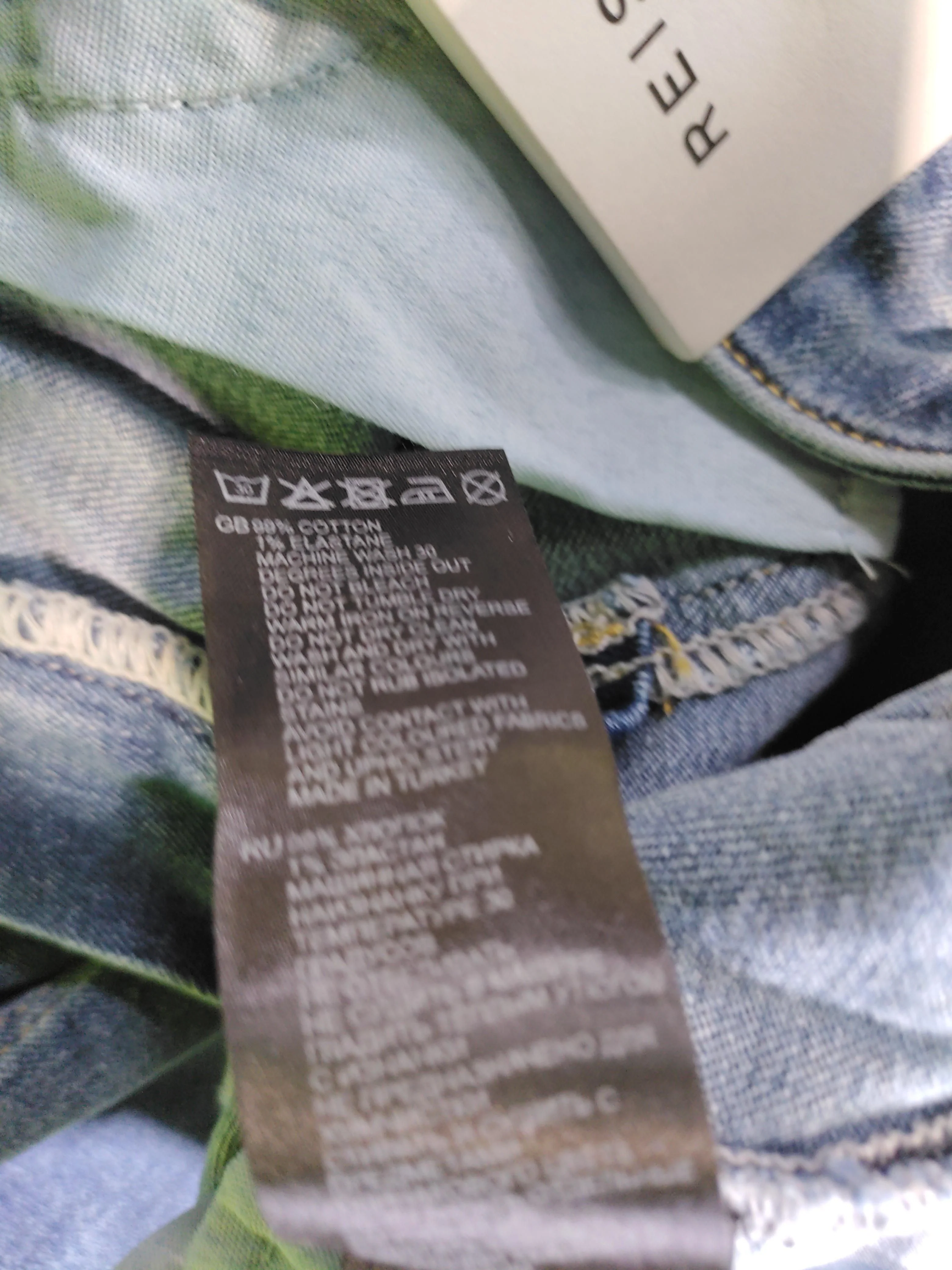 Reiss Women's Jeans W 30 in Blue Cotton with Elastane Skinny - Image 6