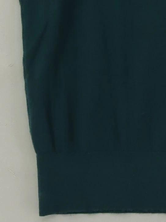 Reiss Women's Jumper L Green Wool with Polyamide, Elastane High Neck Vest - Image 4