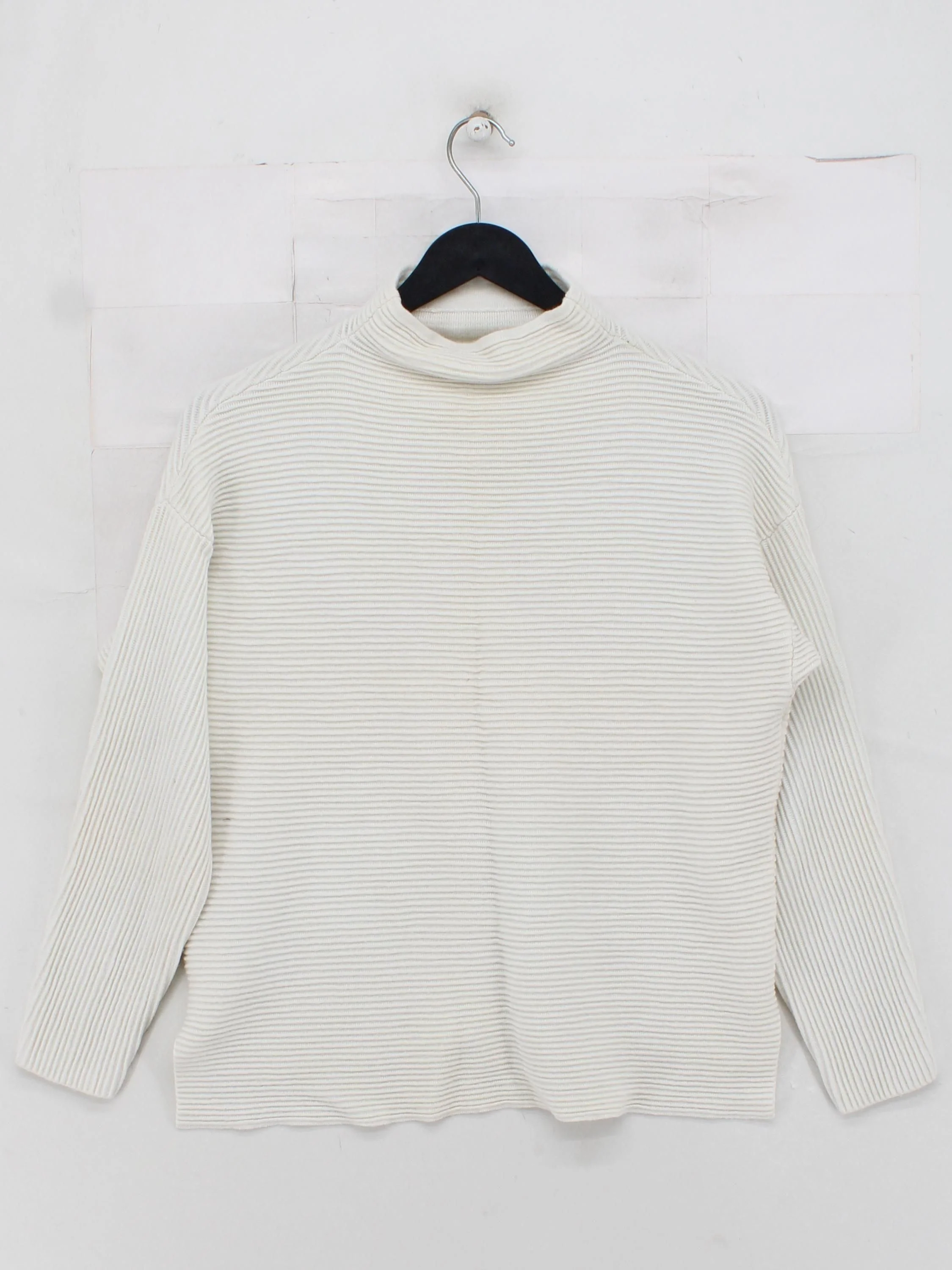 Reiss Women's Jumper M Cream Viscose with Polyamide, Wool, Angora Pullover - Image 2