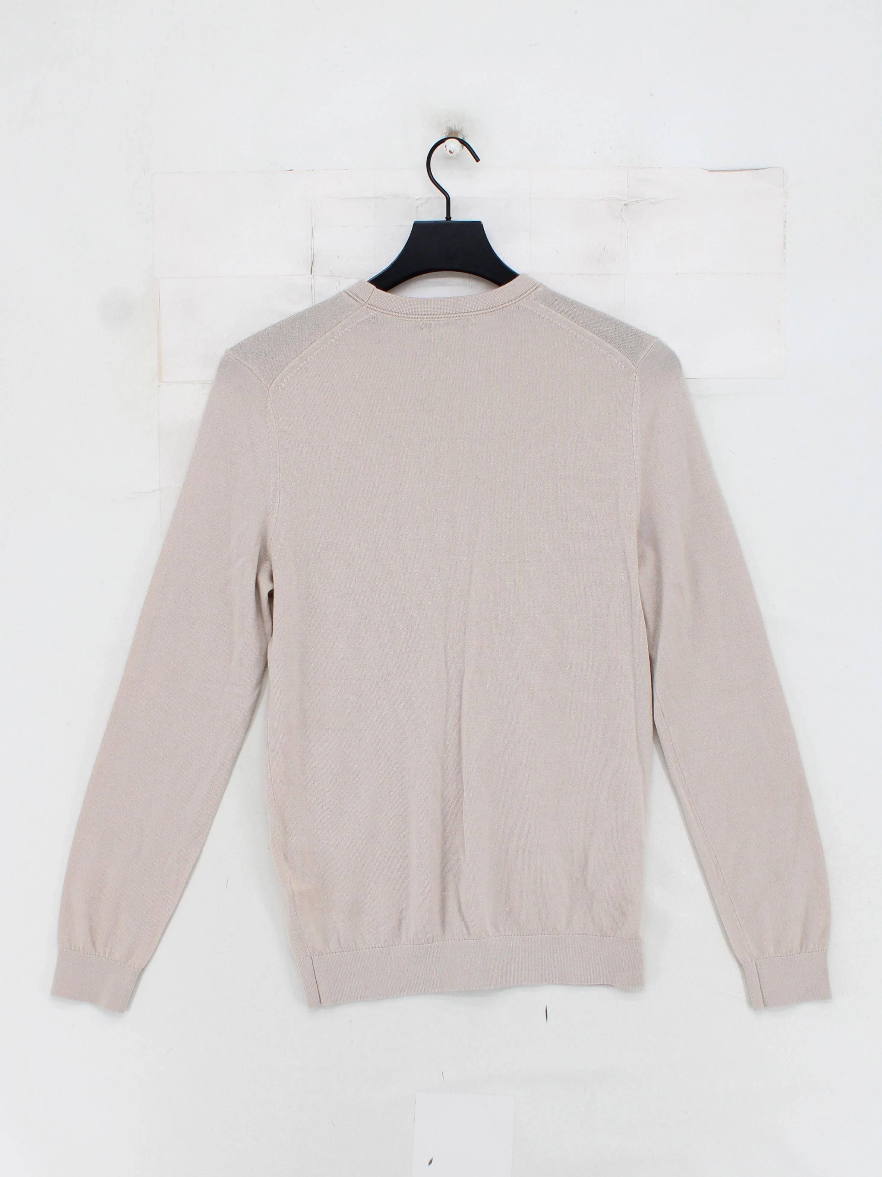 Reiss Women's Jumper S Cream Wool with Acrylic, Polyester, Elastane Pullover - Image 2