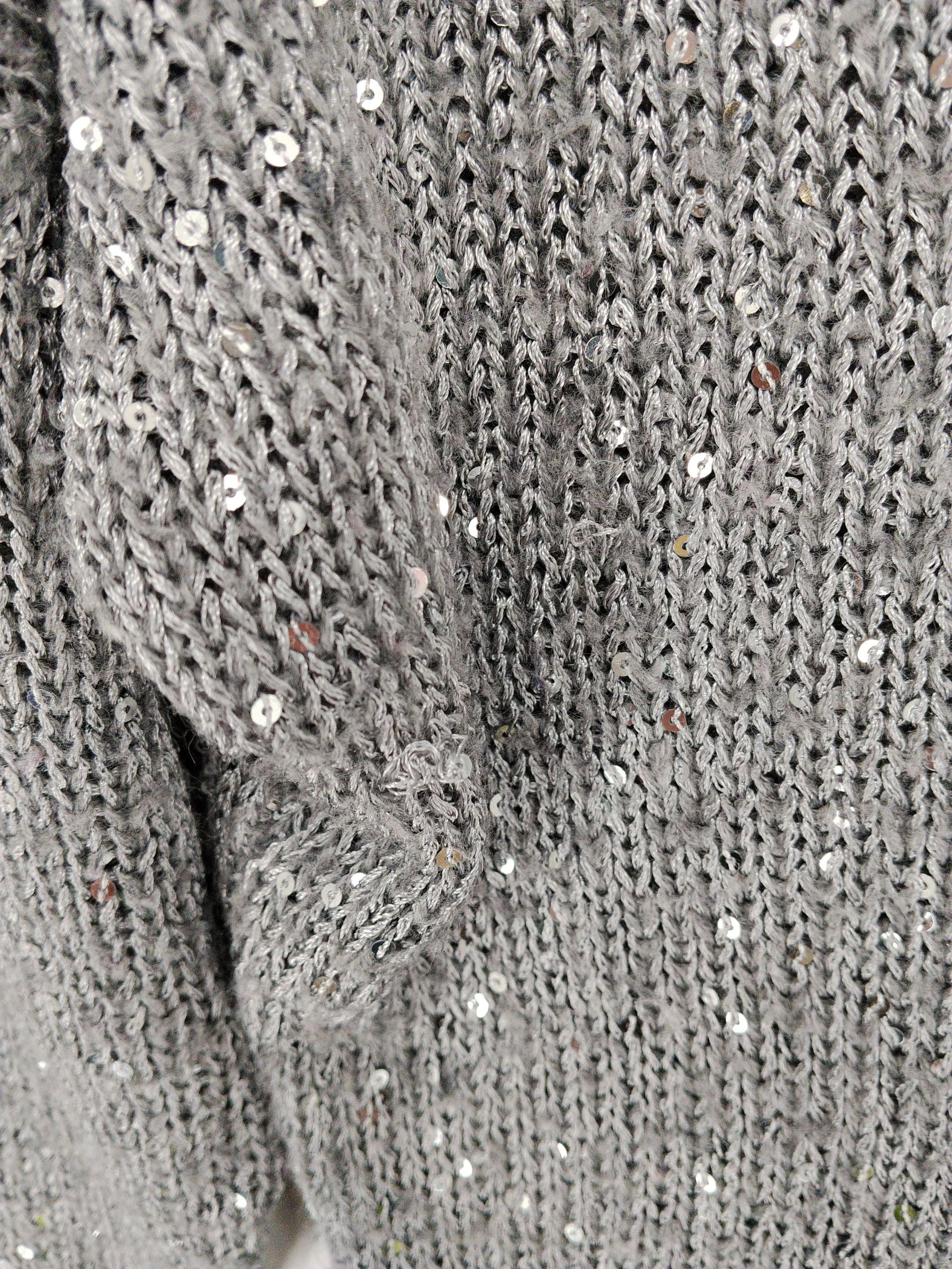 Reiss Women's Jumper S Grey 100% Other V-Neck Pullover - Image 5