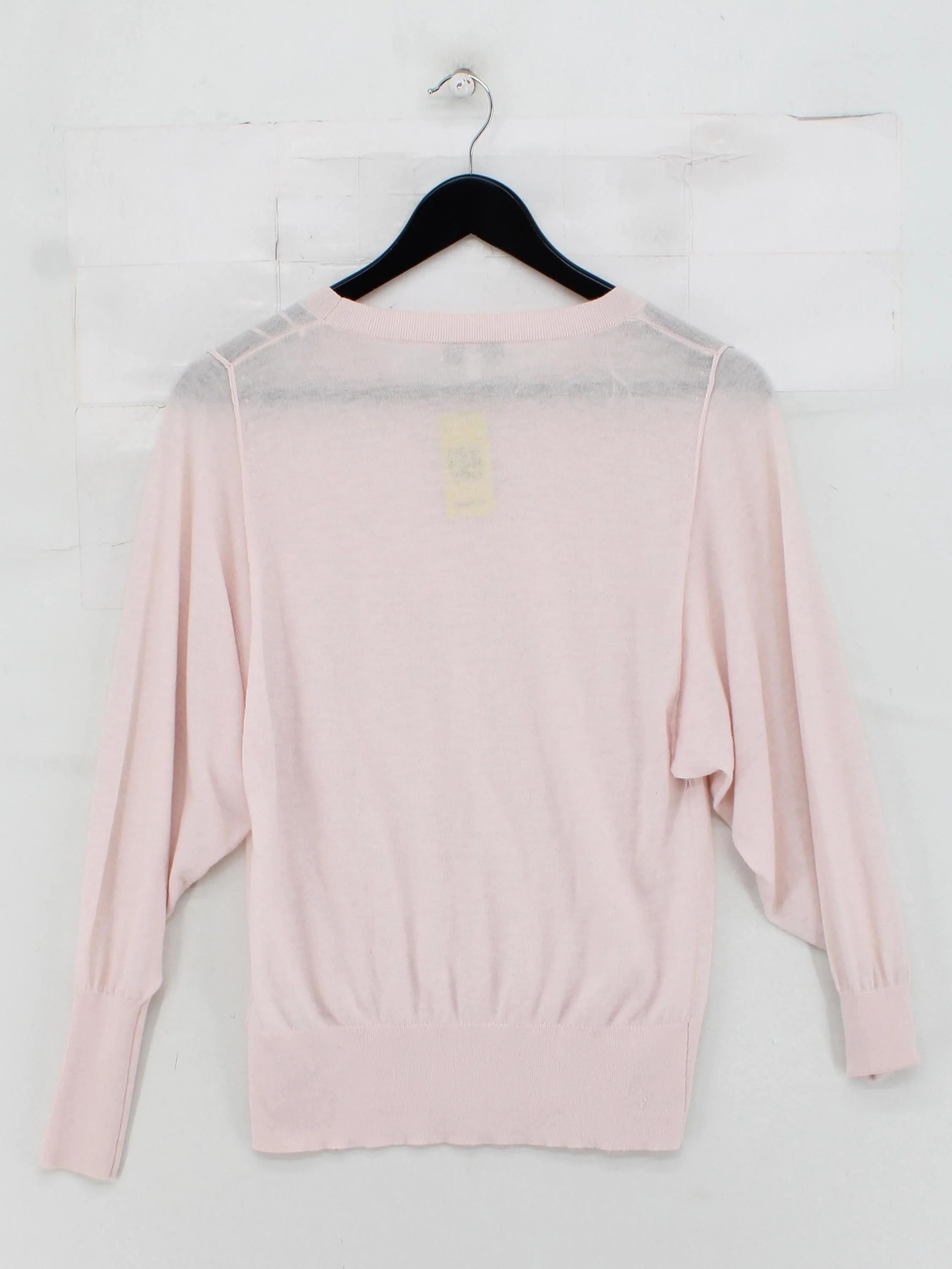 Reiss Women's Jumper XS Pink Wool with Polyester, Cashmere Round Neck Pullover - Image 2