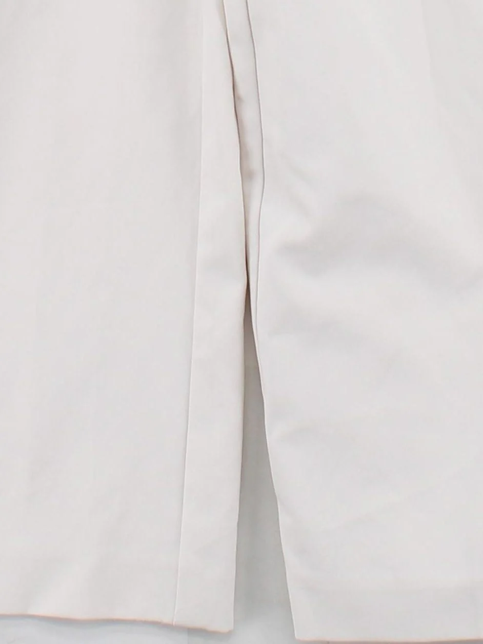 Reiss Women's Jumpsuit UK 6 Cream Polyester with Elastane Wide-Leg Jumpsuit - Image 4