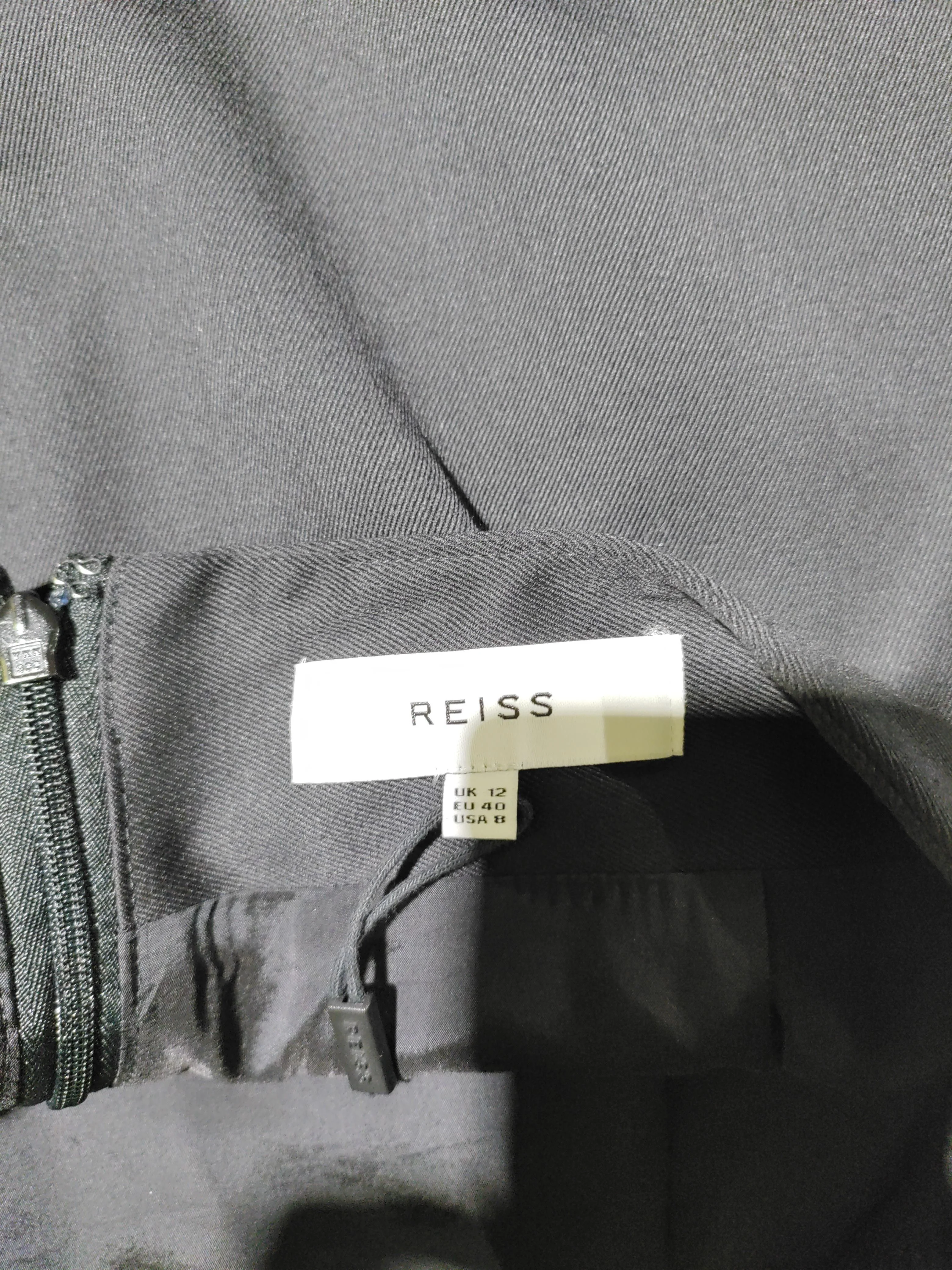 Reiss Women's Midi Skirt M Black 100% Other Midi Straight & Pencil - Image 5