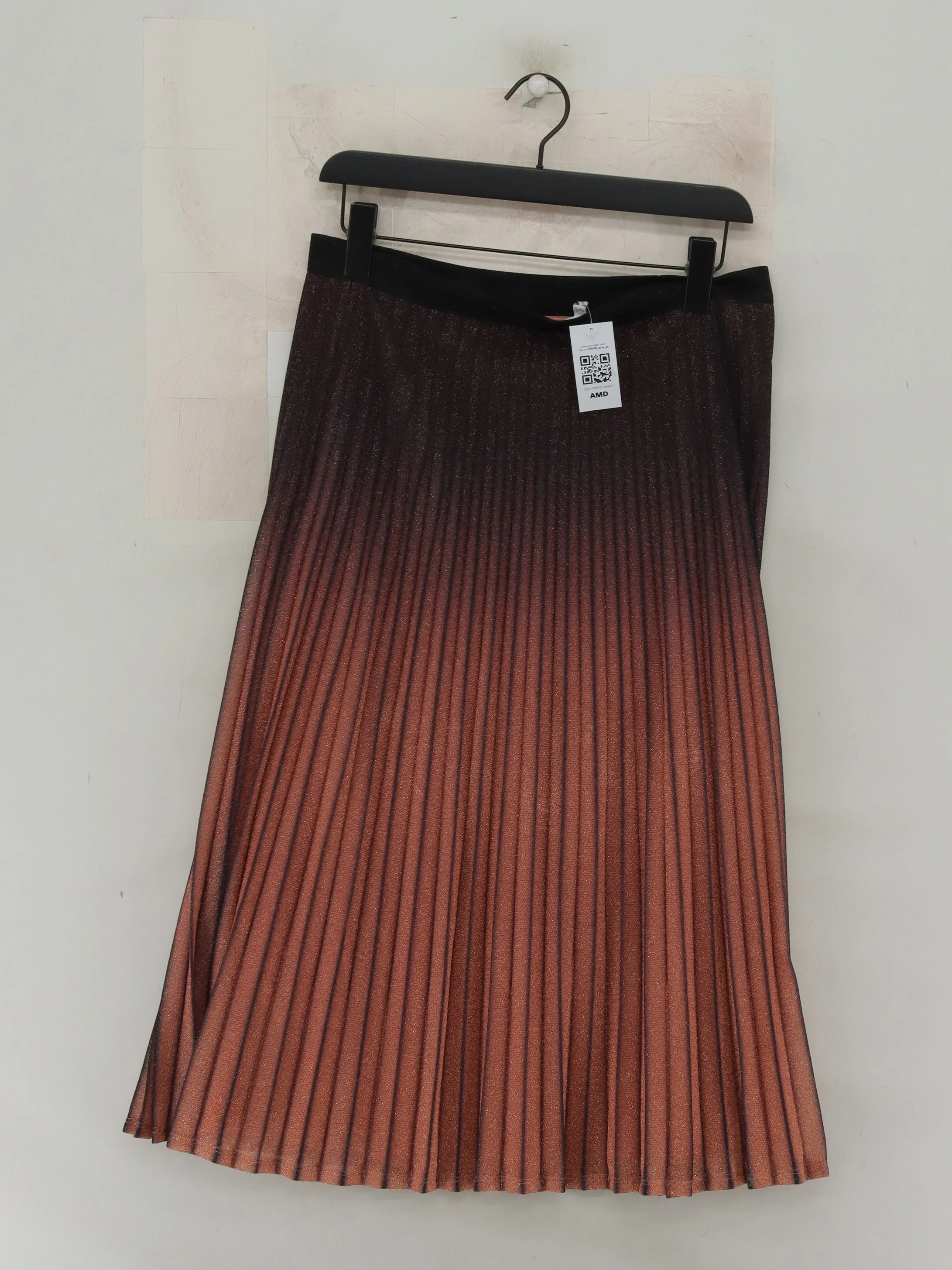 Reiss Women's Midi Skirt UK 12 Multi Polyester with Polyester, Other Pleated - Image 2