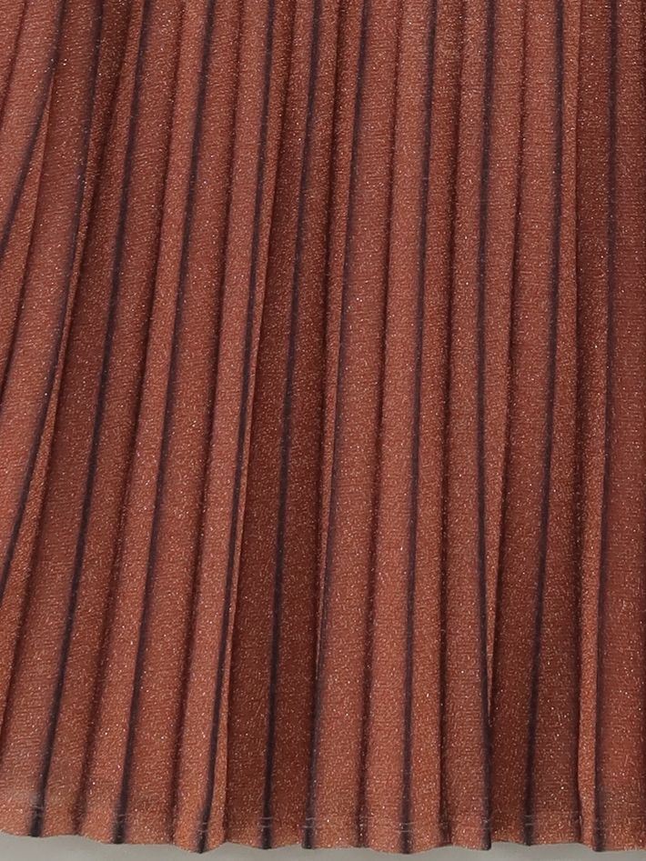 Reiss Women's Midi Skirt UK 12 Multi Polyester with Polyester, Other Pleated - Image 4