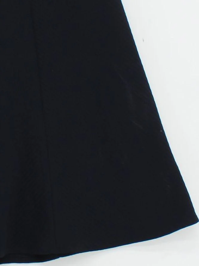 Reiss Women's Midi Skirt UK 14 Black 100% Polyester Midi A-Line - Image 4