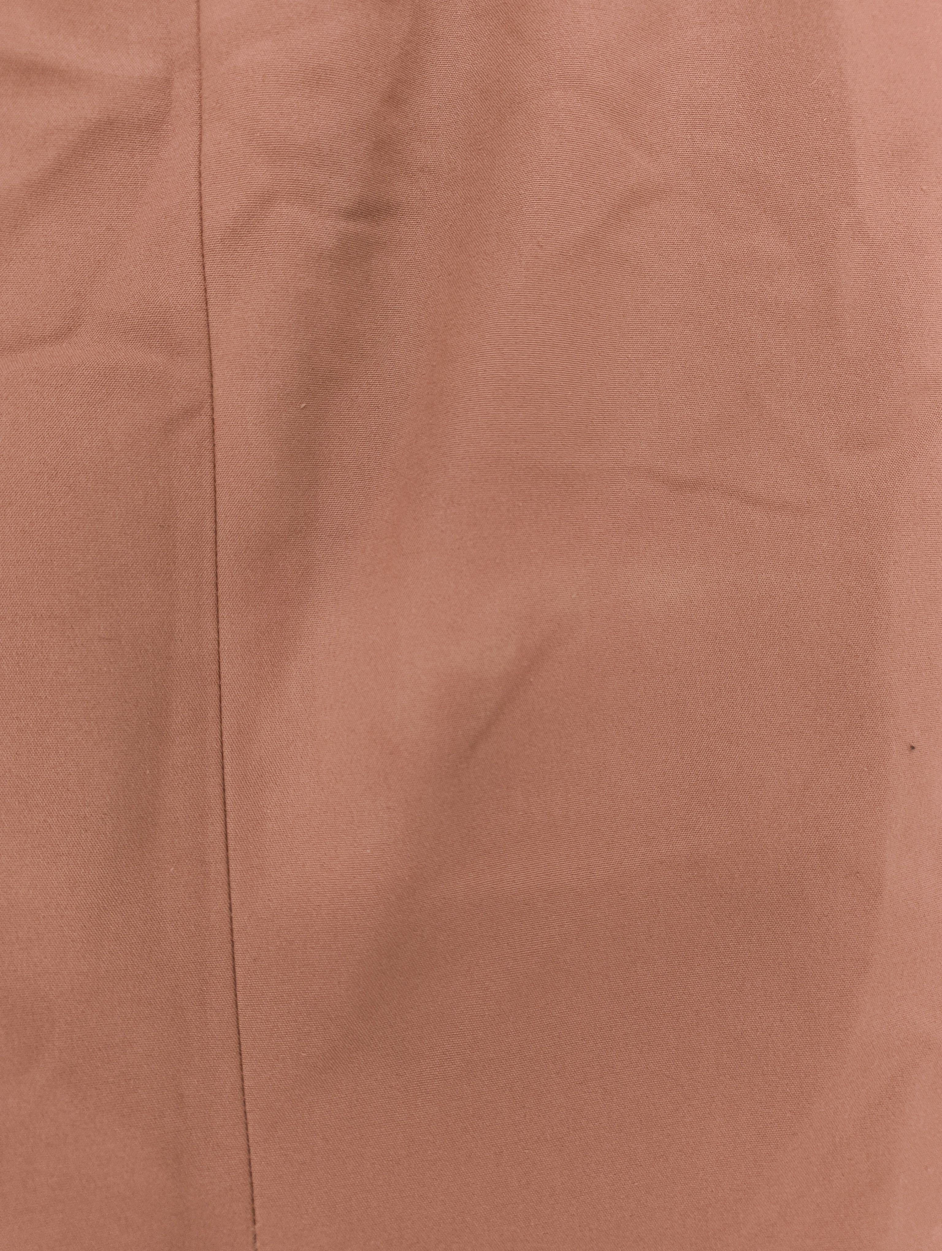 Reiss Women's Midi Skirt UK 8 Brown Cotton - Image 5