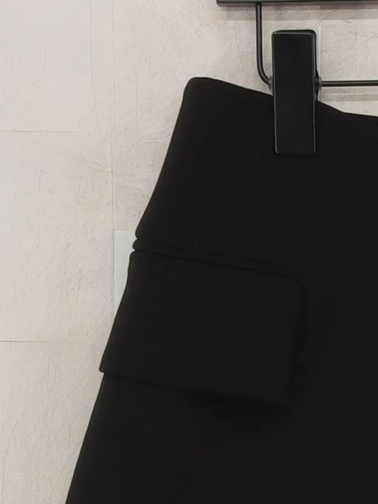 Reiss Women's Mini Skirt UK 12 Black Polyester with Elastane Short Mini - Image 4