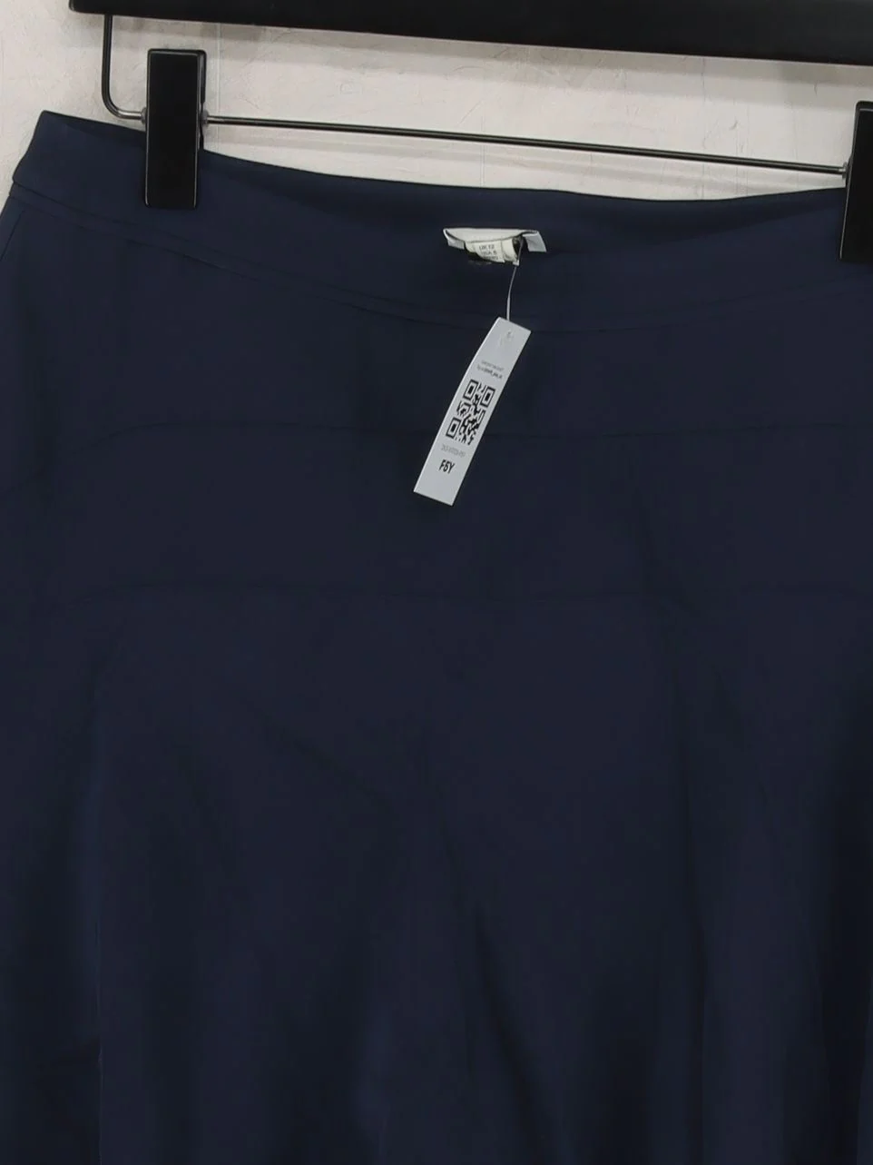 Reiss Women's Mini Skirt UK 12 Blue Acetate with Viscose, Polyester Short Mini - Image 3