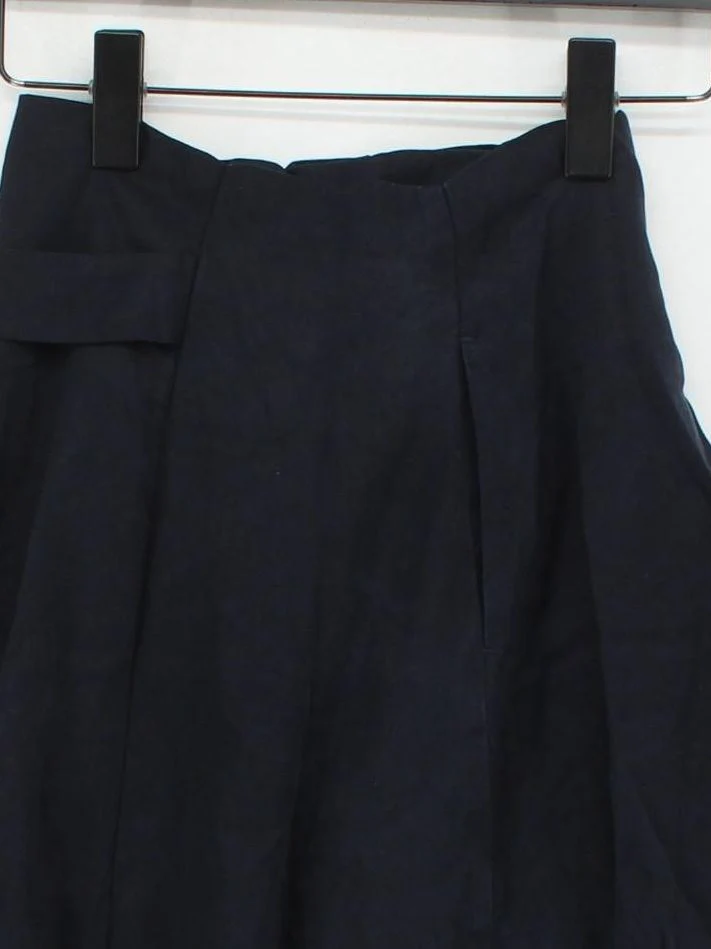 Reiss Women's Mini Skirt UK 4 Blue Lyocell Modal with Polyester Short Mini - Image 3