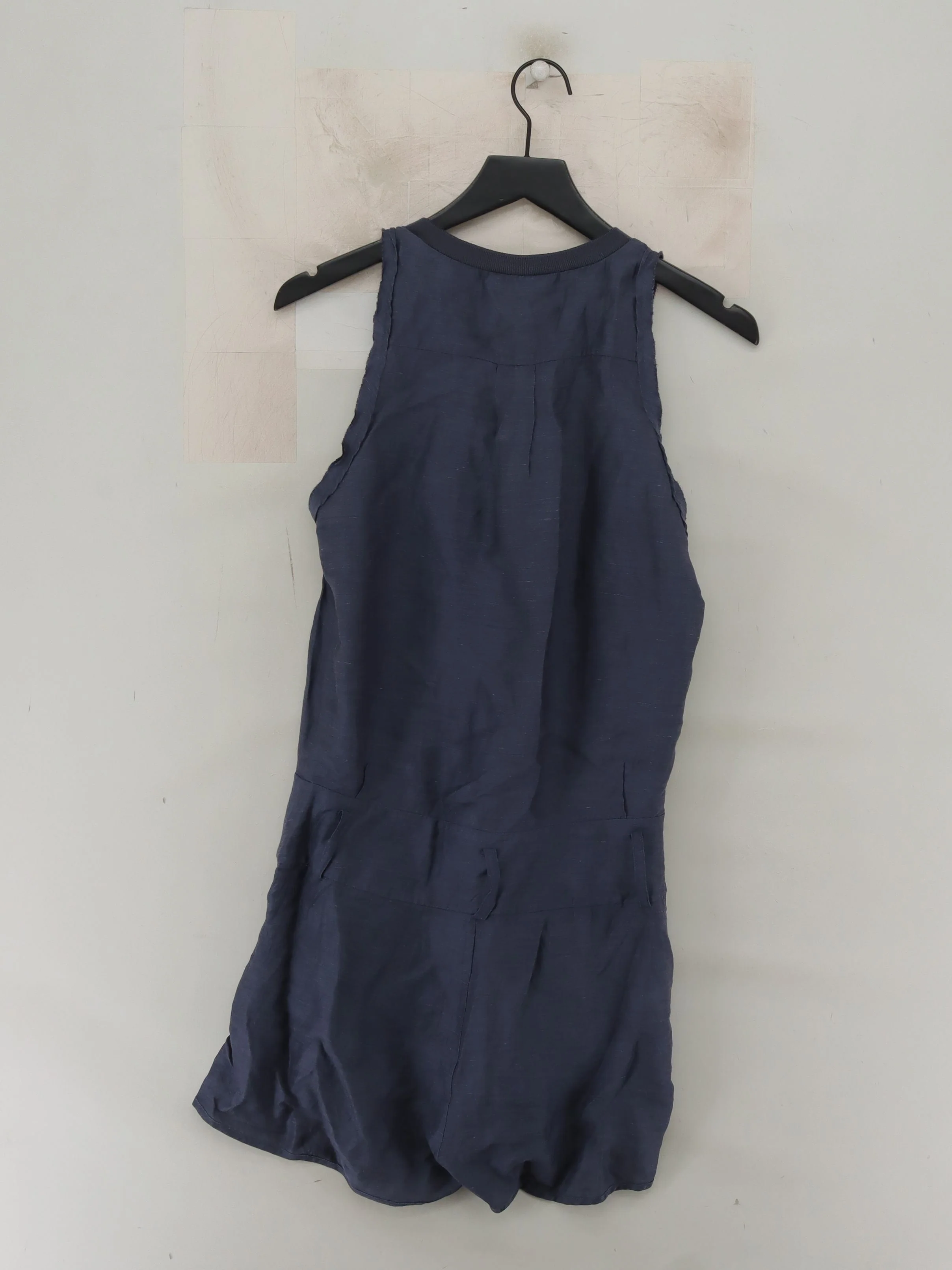 Reiss Women's Playsuit UK 10 Blue Other with Viscose, Polyamide Playsuit - Image 2
