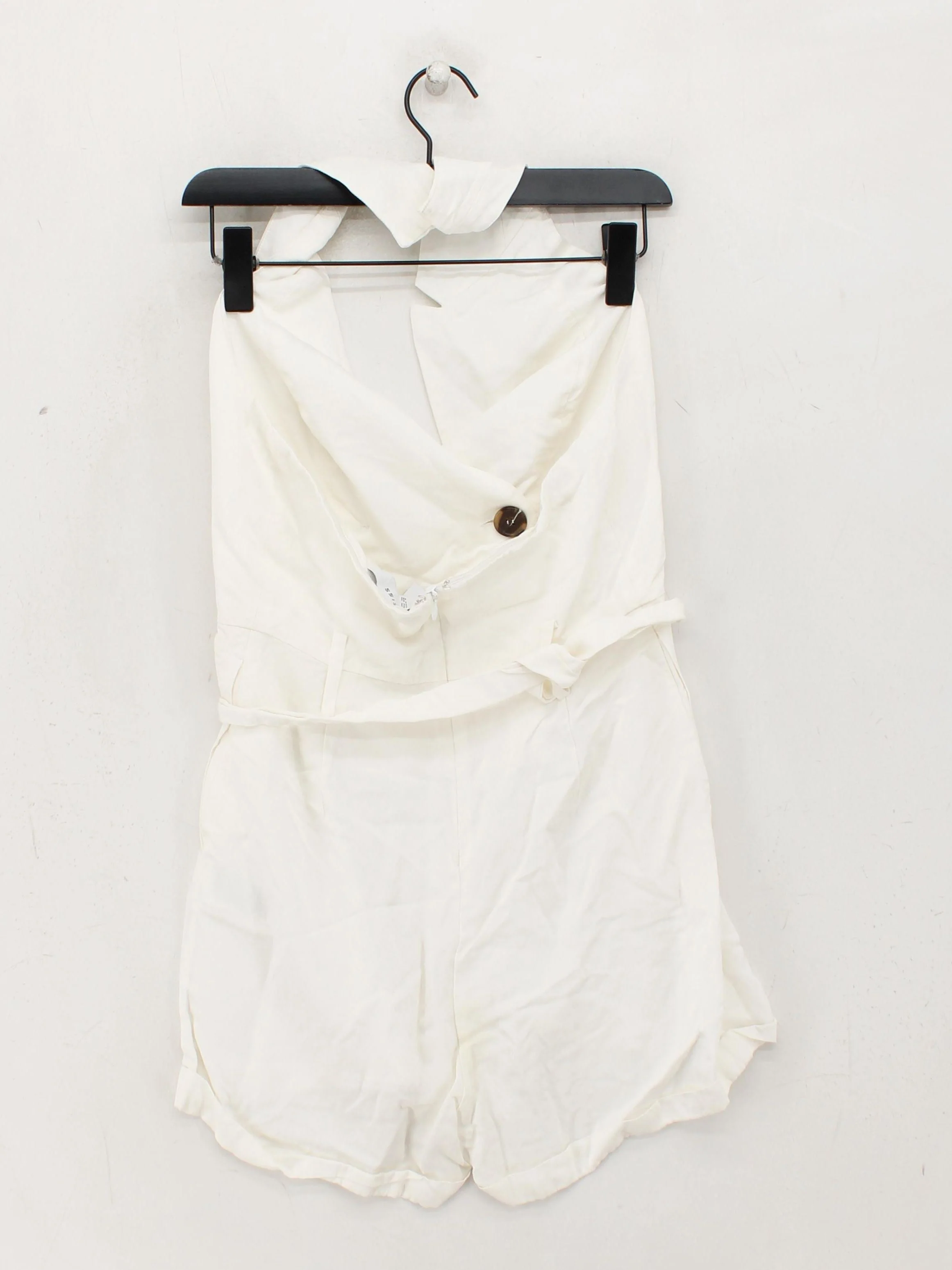 Reiss Women's Playsuit UK 10 White 100% Other Playsuit - Image 2