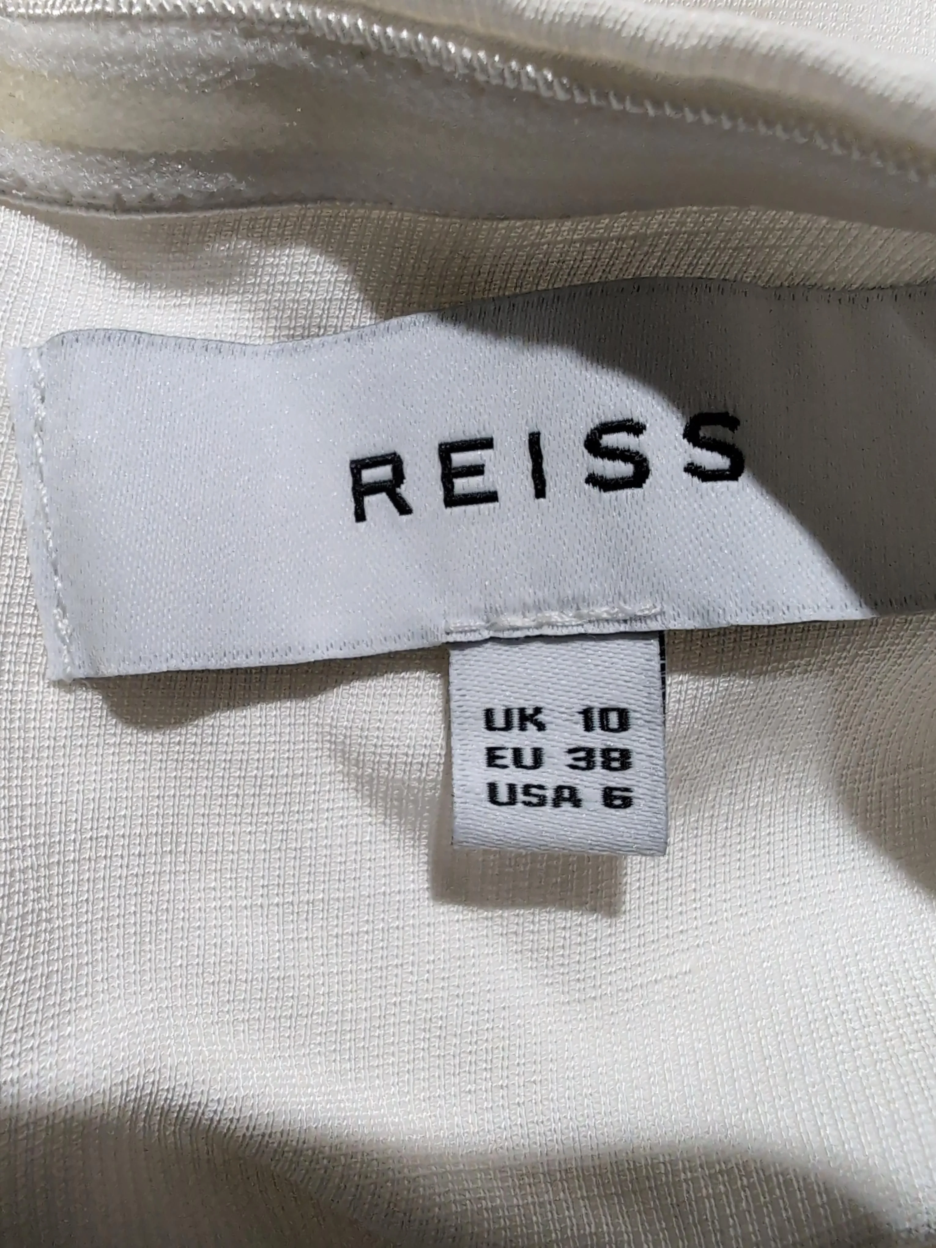 Reiss Women's Playsuit UK 10 White 100% Other Playsuit - Image 5