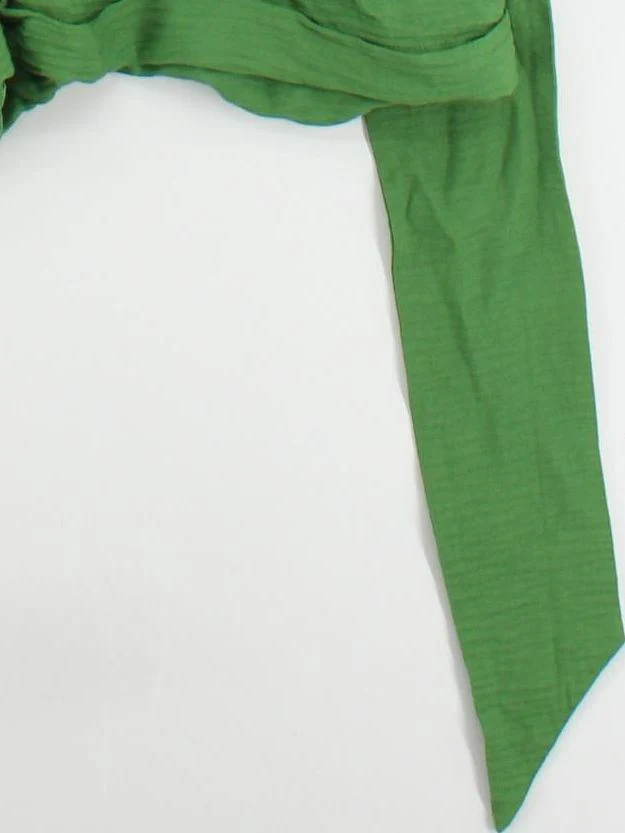 Reiss Women's Playsuit UK 16 Green Viscose with Polyamide Playsuit - Image 4