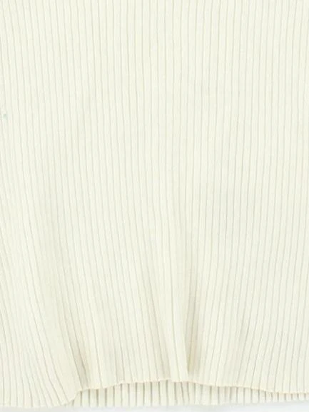Reiss Women's Polo M Cream 100% Other Sleeveless Collared Basic - Image 4