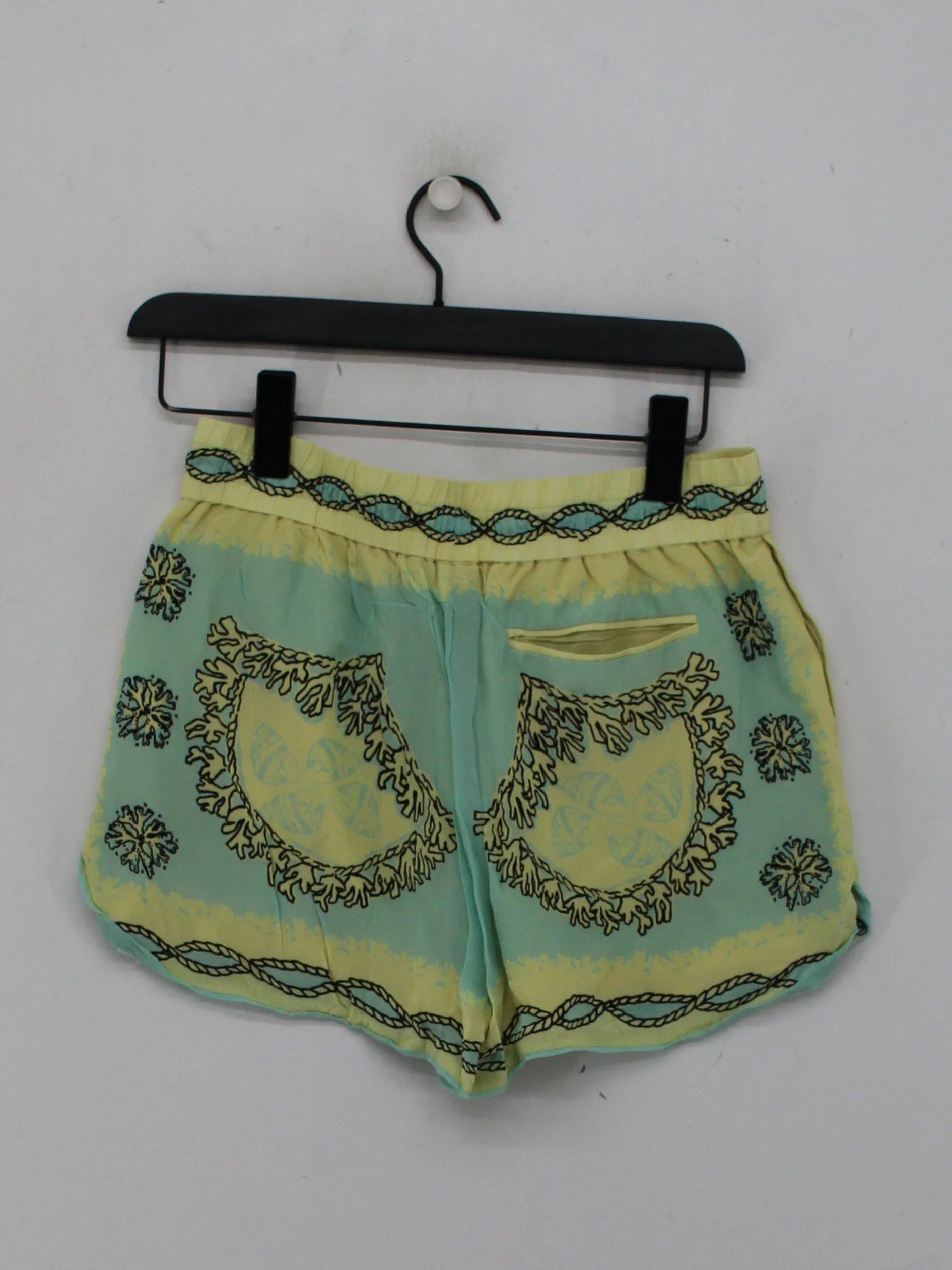 Reiss Women's Shorts UK 8 Multi 100% Viscose Mom - Image 2