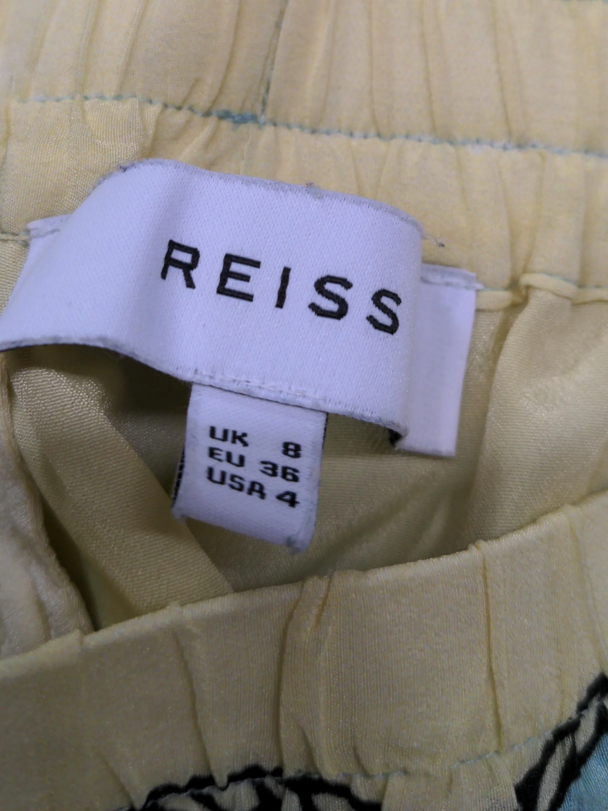 Reiss Women's Shorts UK 8 Multi 100% Viscose Mom - Image 5