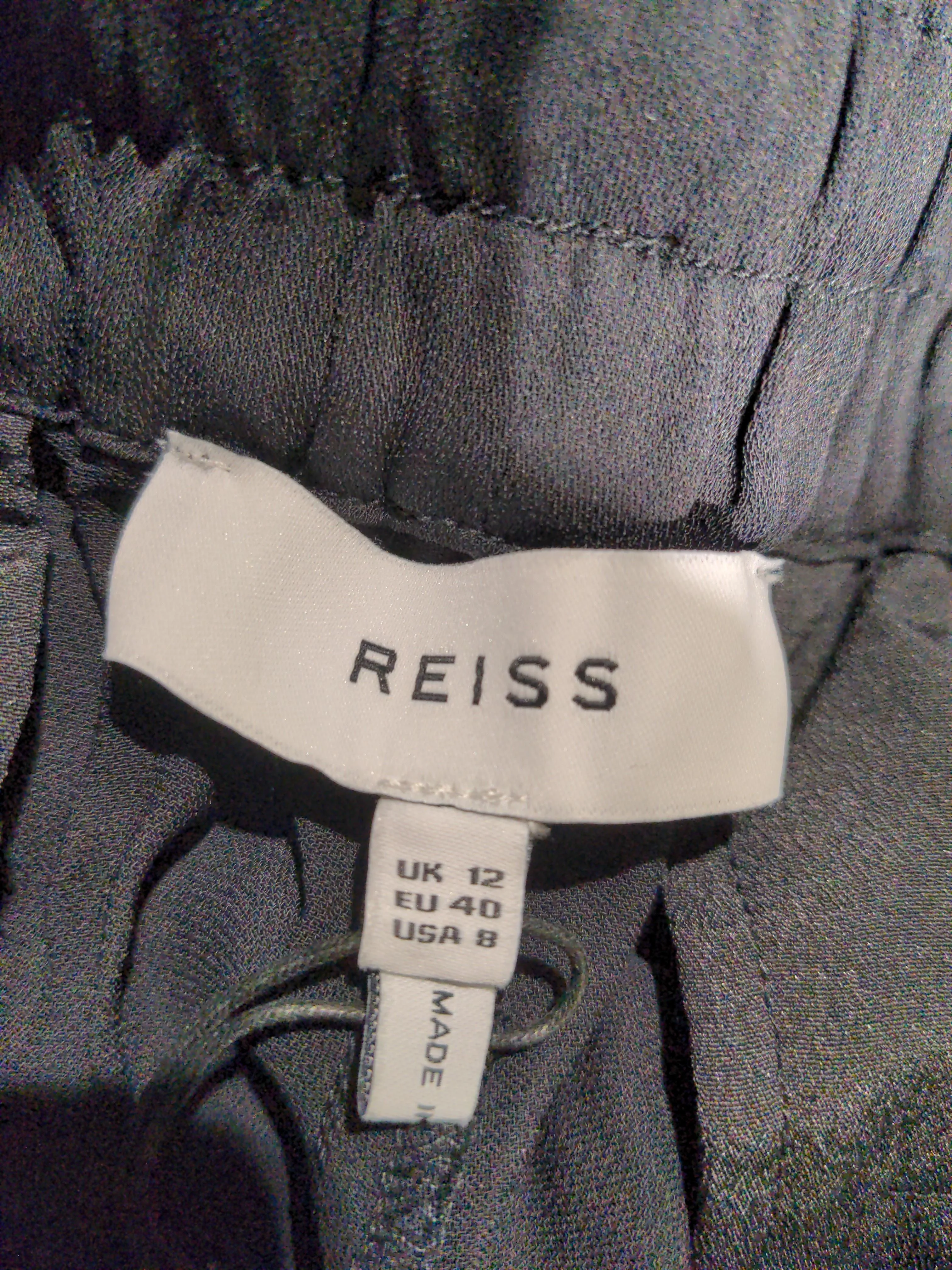 Reiss Women's Sports Bottoms UK 12 Black Viscose with Polyester Sweatpants - Image 5