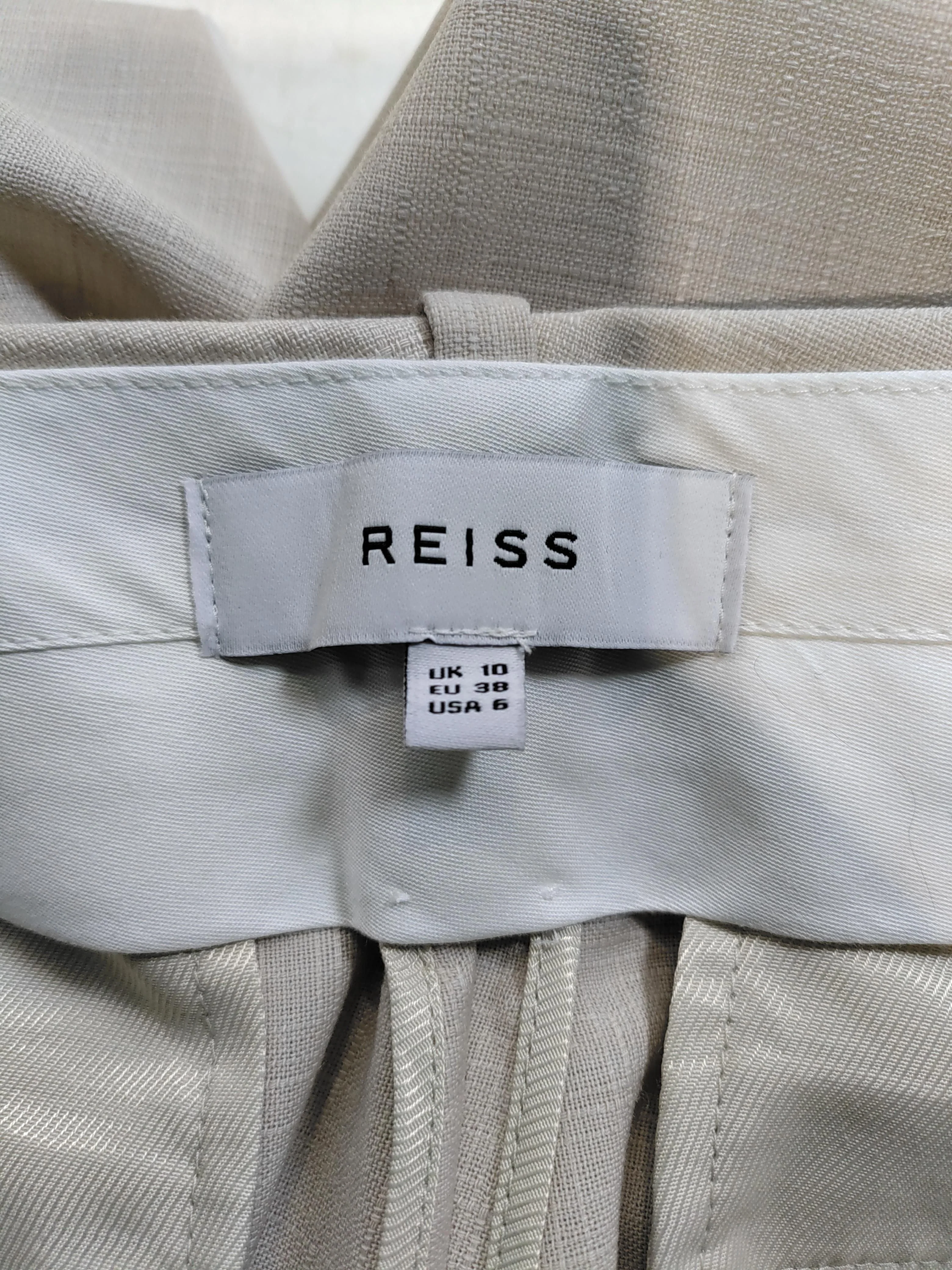 Reiss Women's Suit Trousers UK 10 Cream Wool - Image 5
