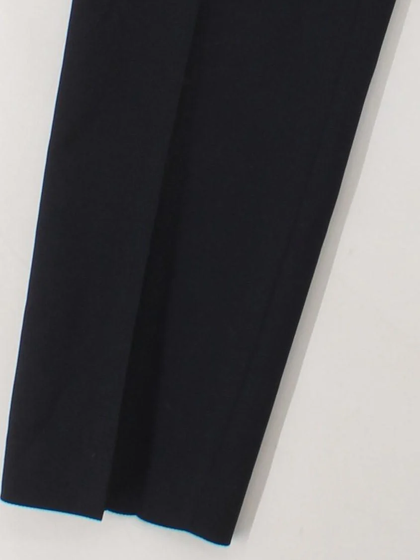 Reiss Women's Suit Trousers UK 12 Blue Wool with Polyester, Elastane Dress Pants - Image 4