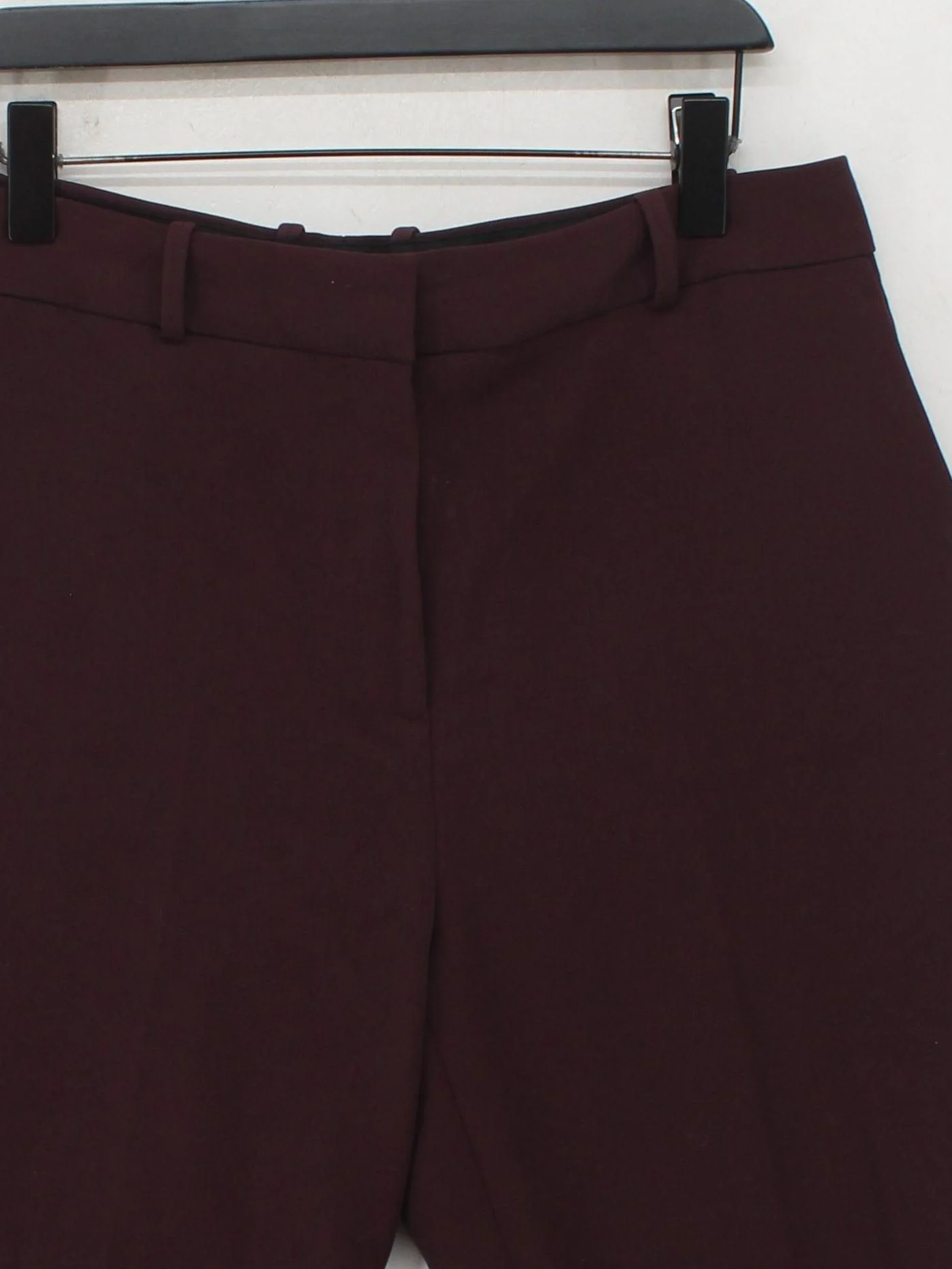 Reiss Women's Suit Trousers UK 14 Red Polyester - Image 3