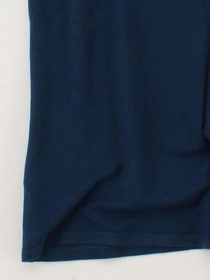 Reiss Women's T-Shirt M Blue Viscose with Elastane Sleeveless V-Neck Basic - Image 4
