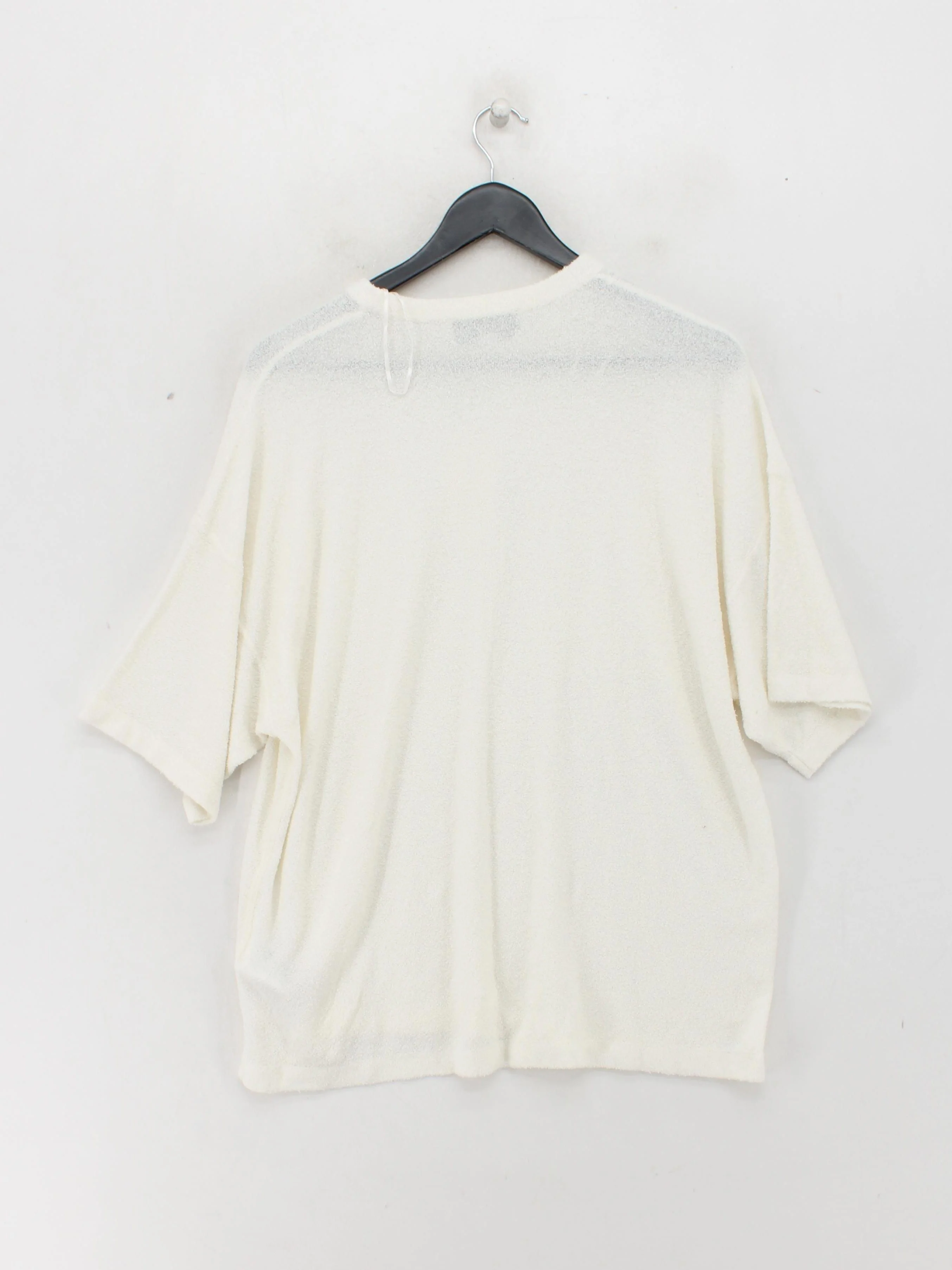 Reiss Women's Top L Cream Polyamide with Cotton Basic New with tags - Image 2