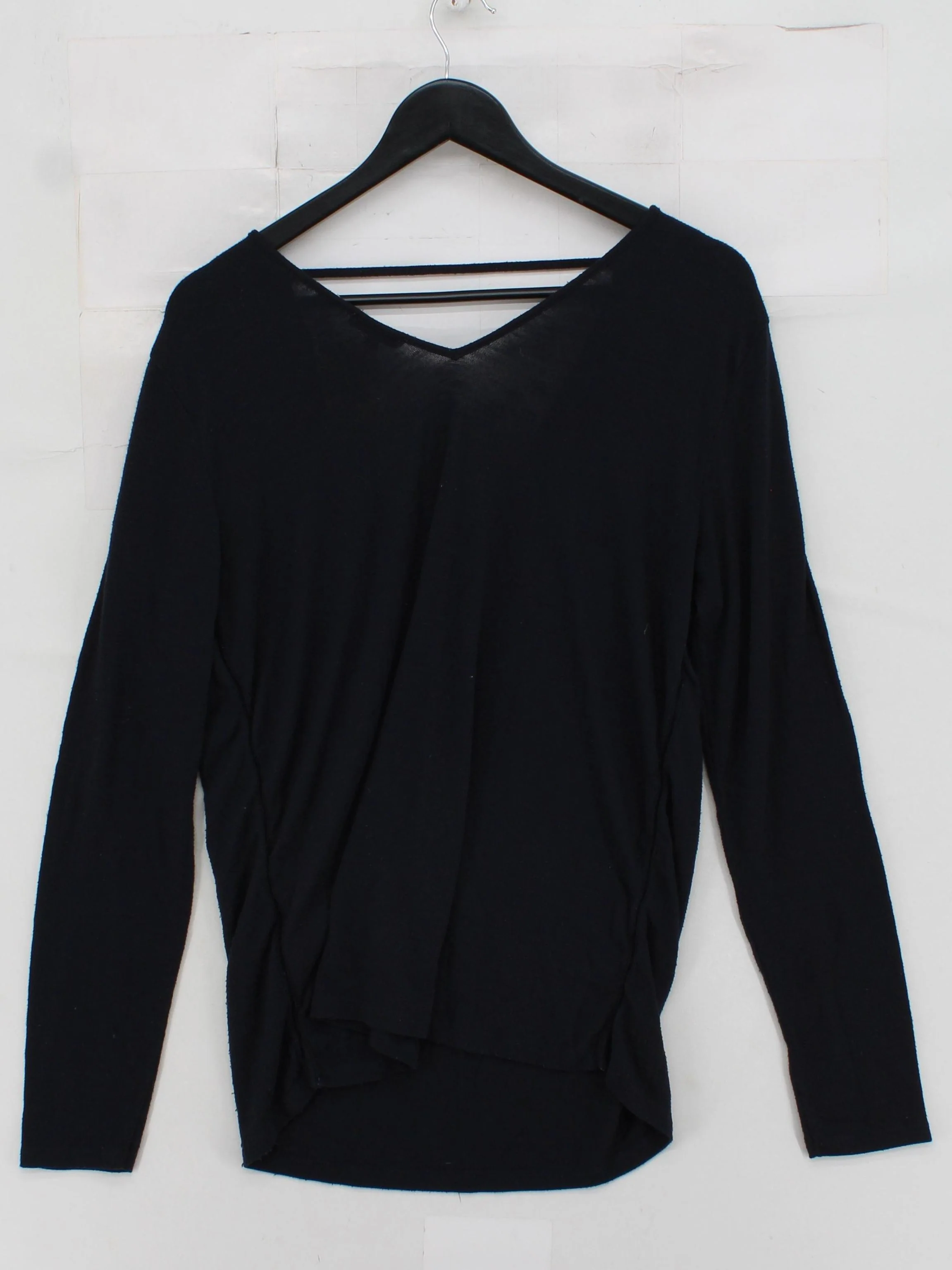 Reiss Women's Top M Black Polyester with Viscose, Elastane Basic - Image 2
