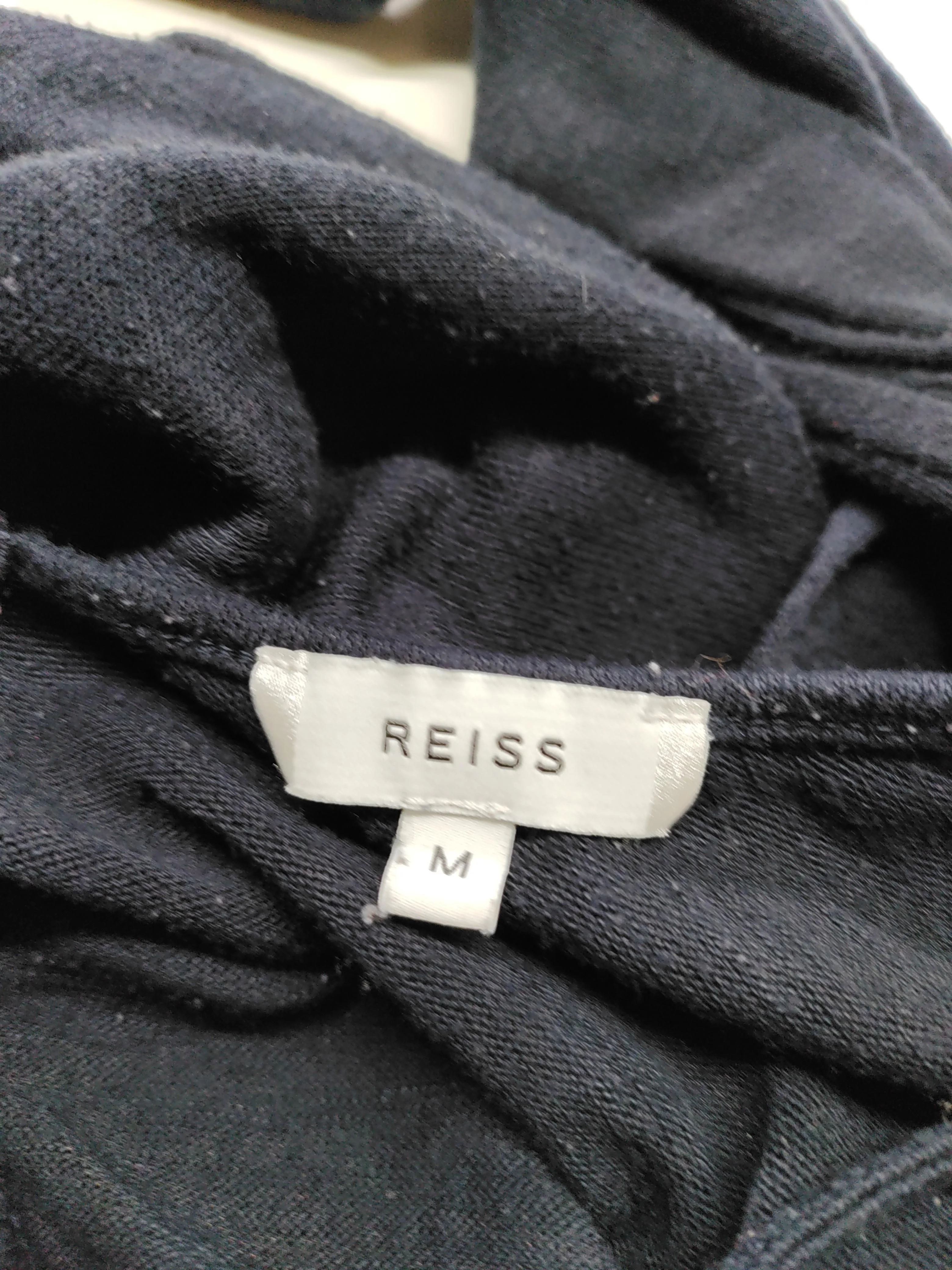 Reiss Women's Top M Black Polyester with Viscose, Elastane Basic - Image 5