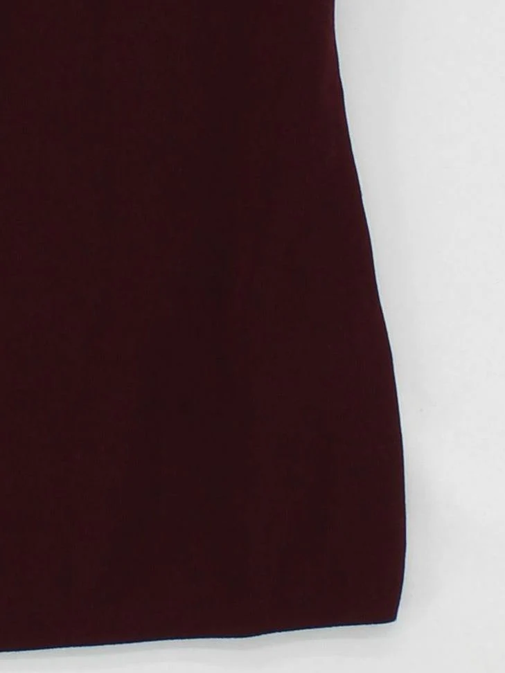 Reiss Women's Top M Red 100% Other Short Sleeve V-Neck Basic - Image 4
