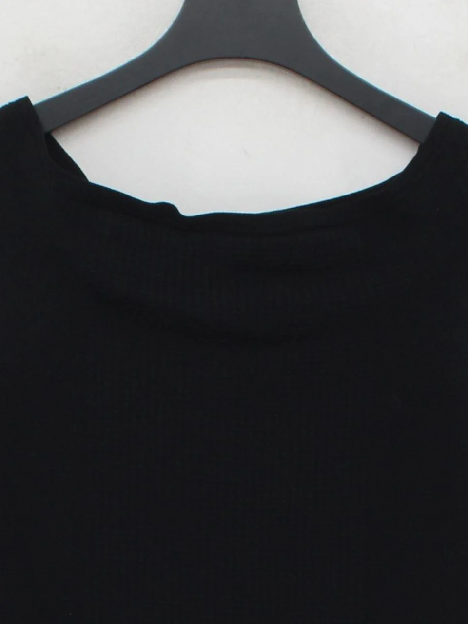 Reiss Women's Top S Black Viscose with Polyamide, Elastane Basic - Image 3