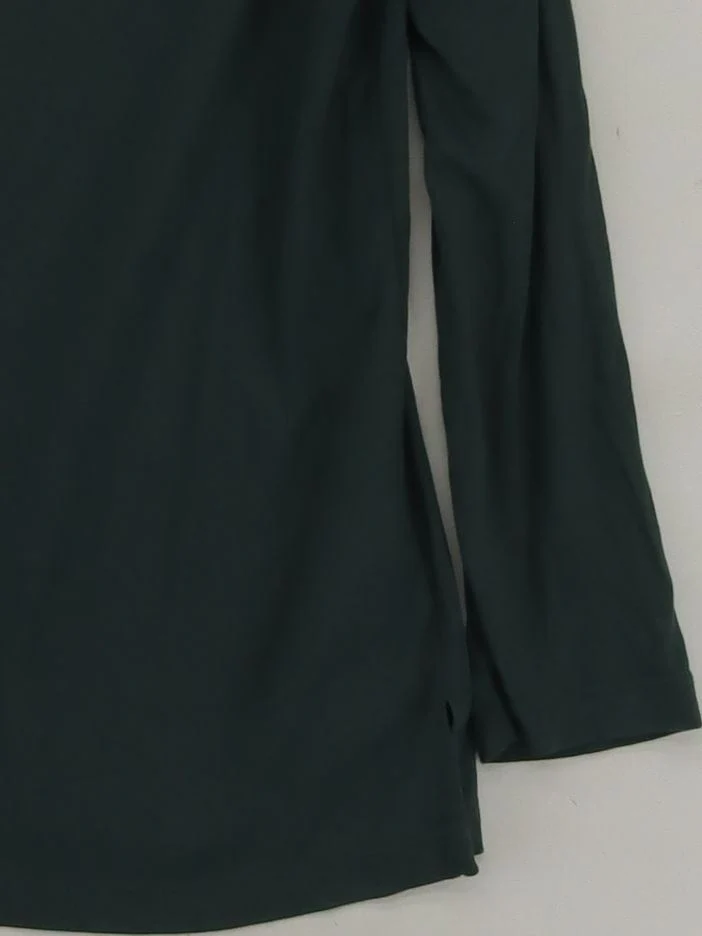 Reiss Women's Top S Green 100% Viscose 3/4 Sleeve Square Neck Jersey - Image 4