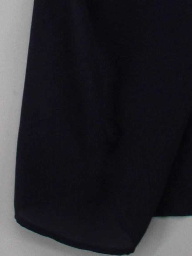 Reiss Women's Top UK 12 Purple 100% Polyester Sleeveless Round Neck Basic - Image 4